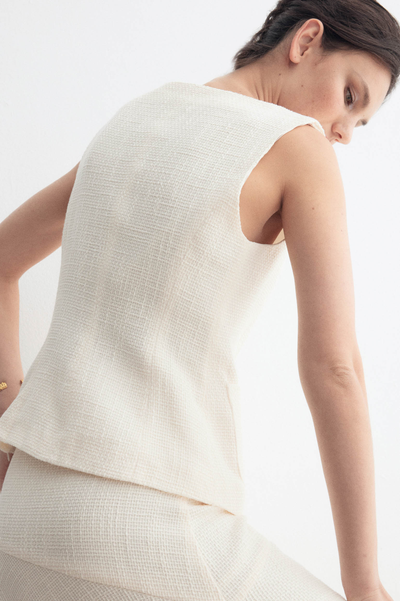 Falda JASPE Beige