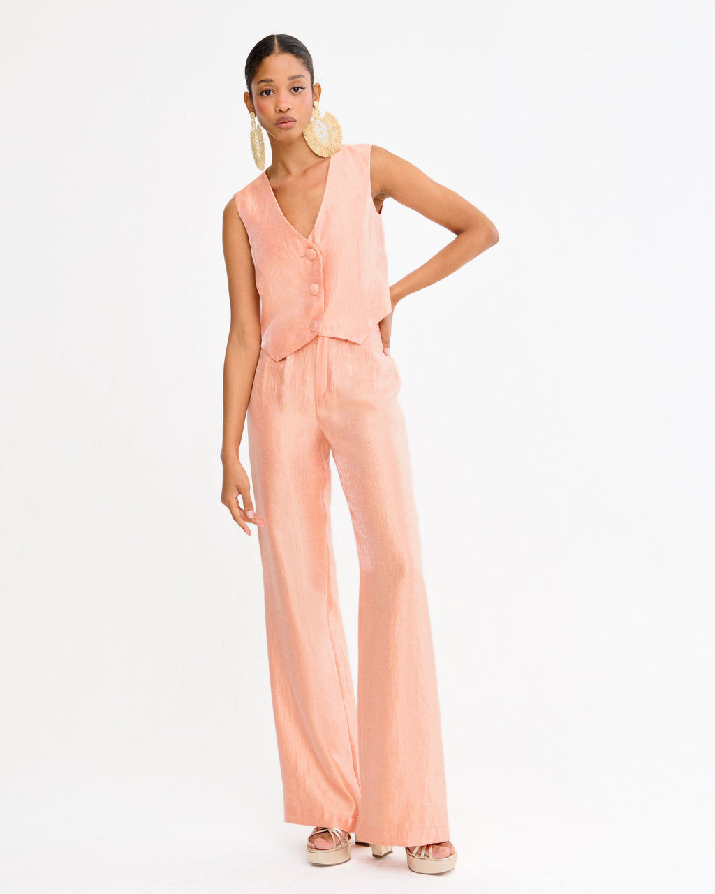 Pantalón Estoril Melocotón