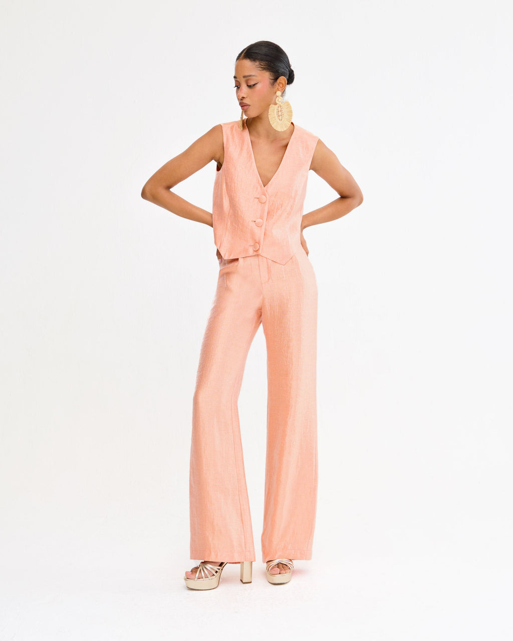 Pantalón Estoril Melocotón