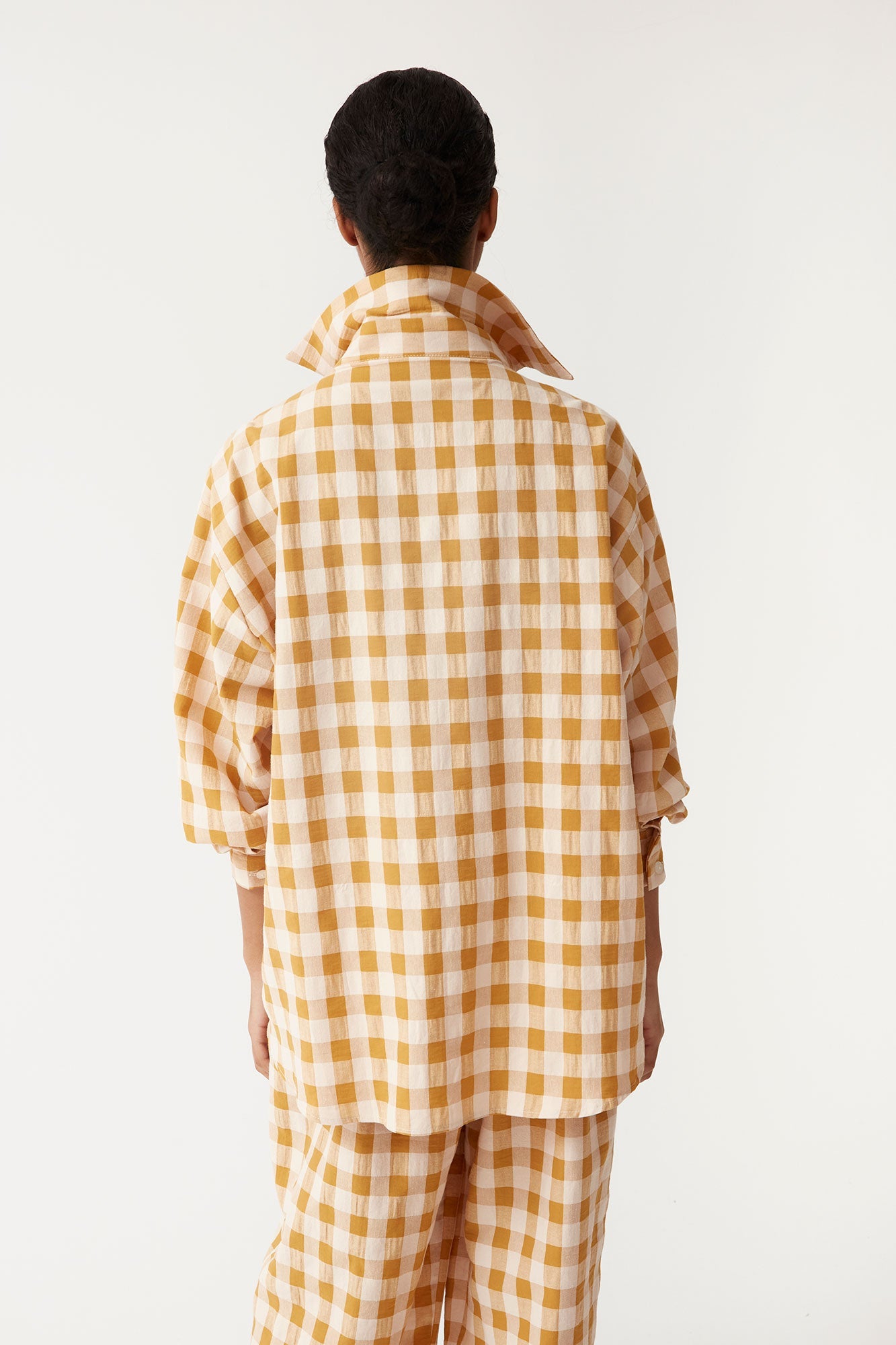 CAMISA VERA MOSTAZA