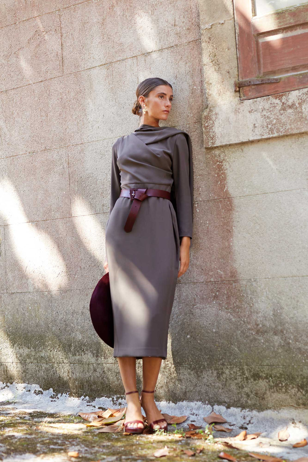 VESTIDO MERCIA GRIS