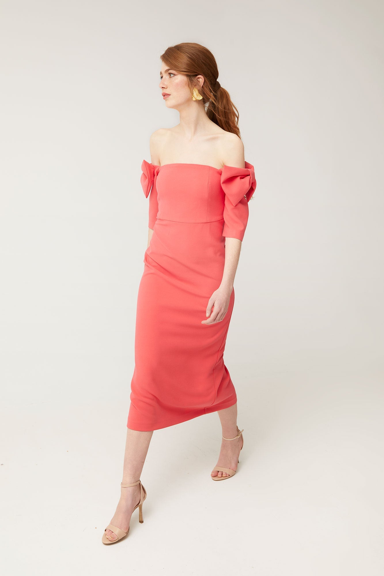 VESTIDO ADIRANE CORAL