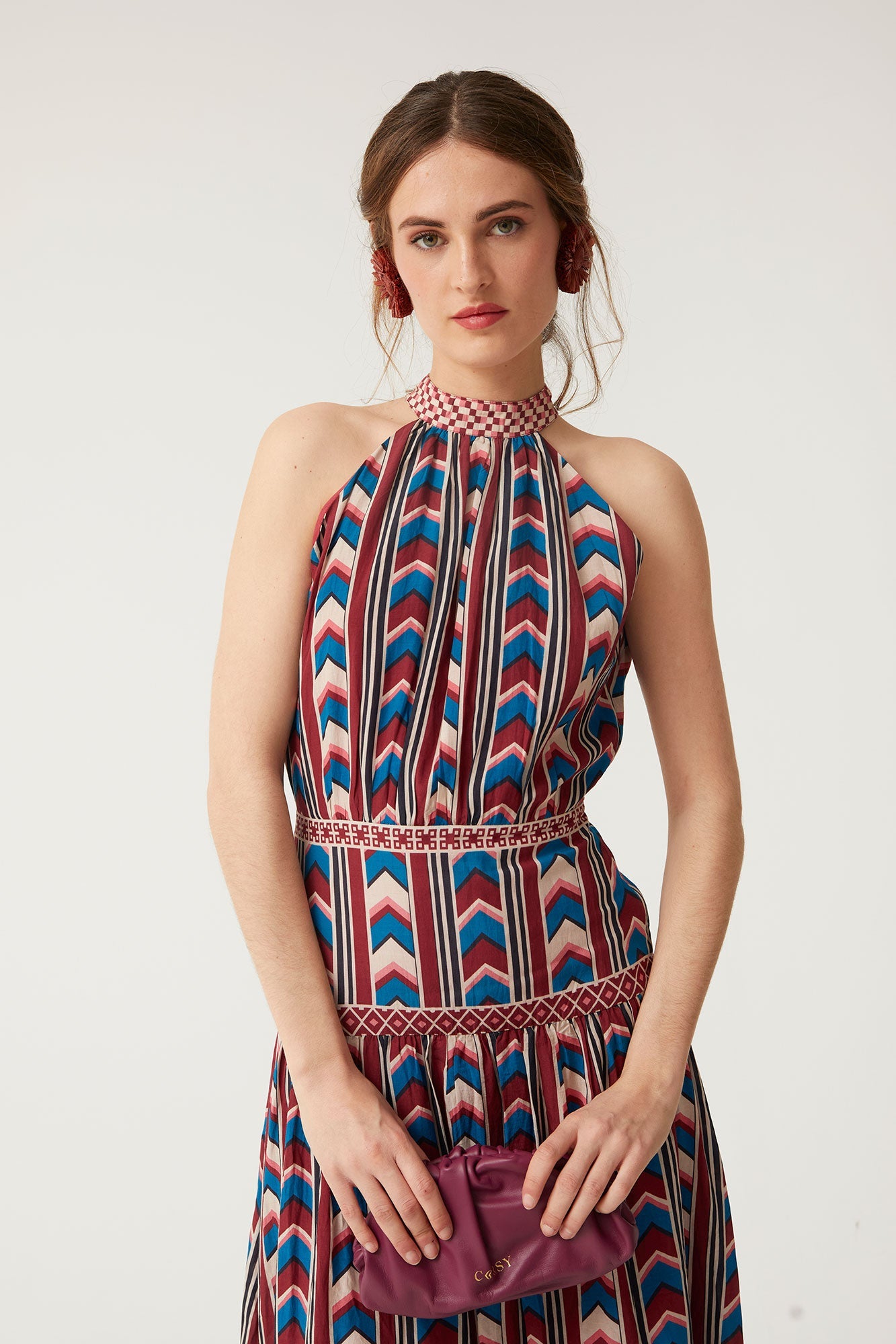 VESTIDO IKAT MULTICOLOR