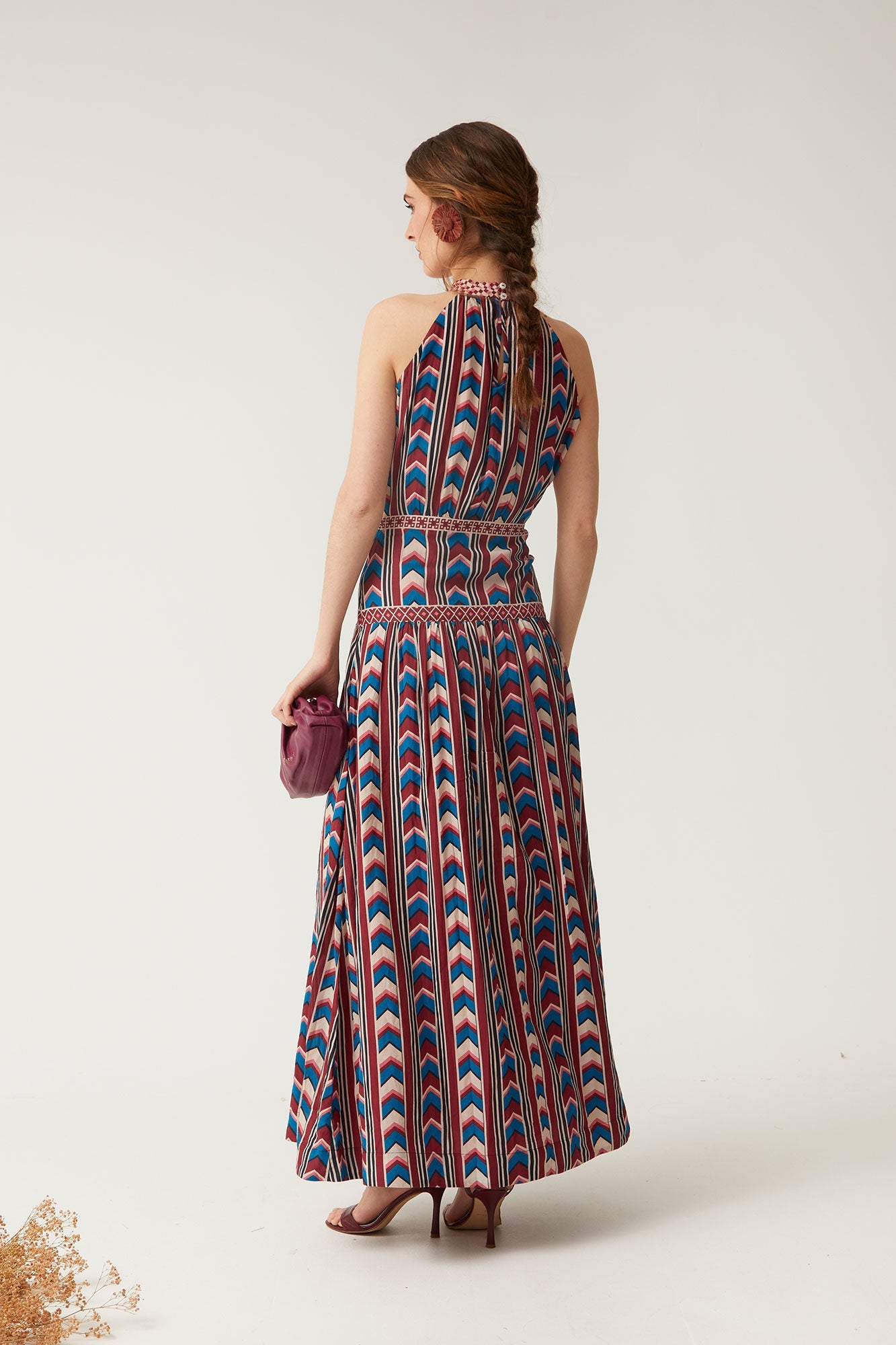 VESTIDO IKAT MULTICOLOR