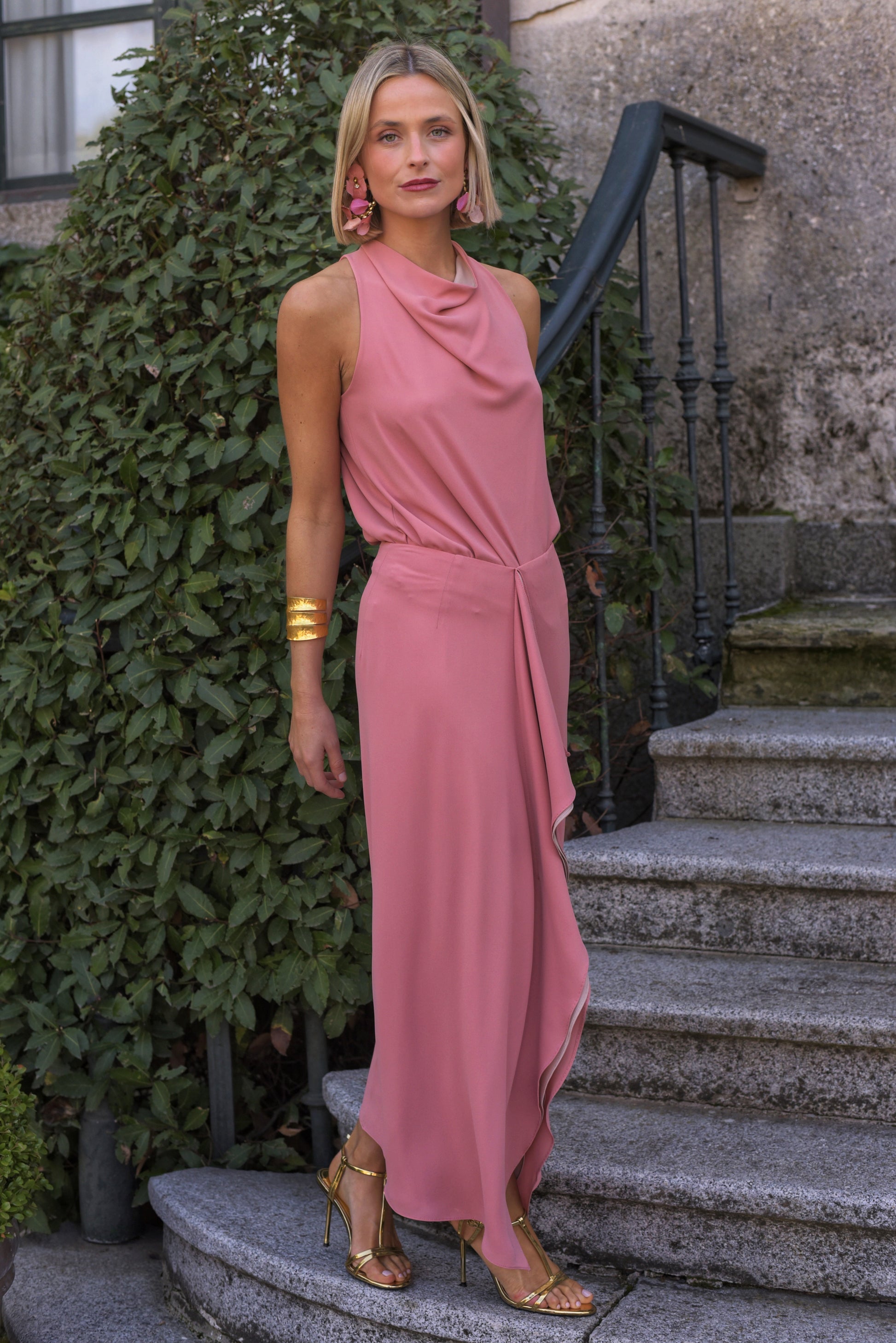 Conjunto Lady Cocodrilo nude/beis
