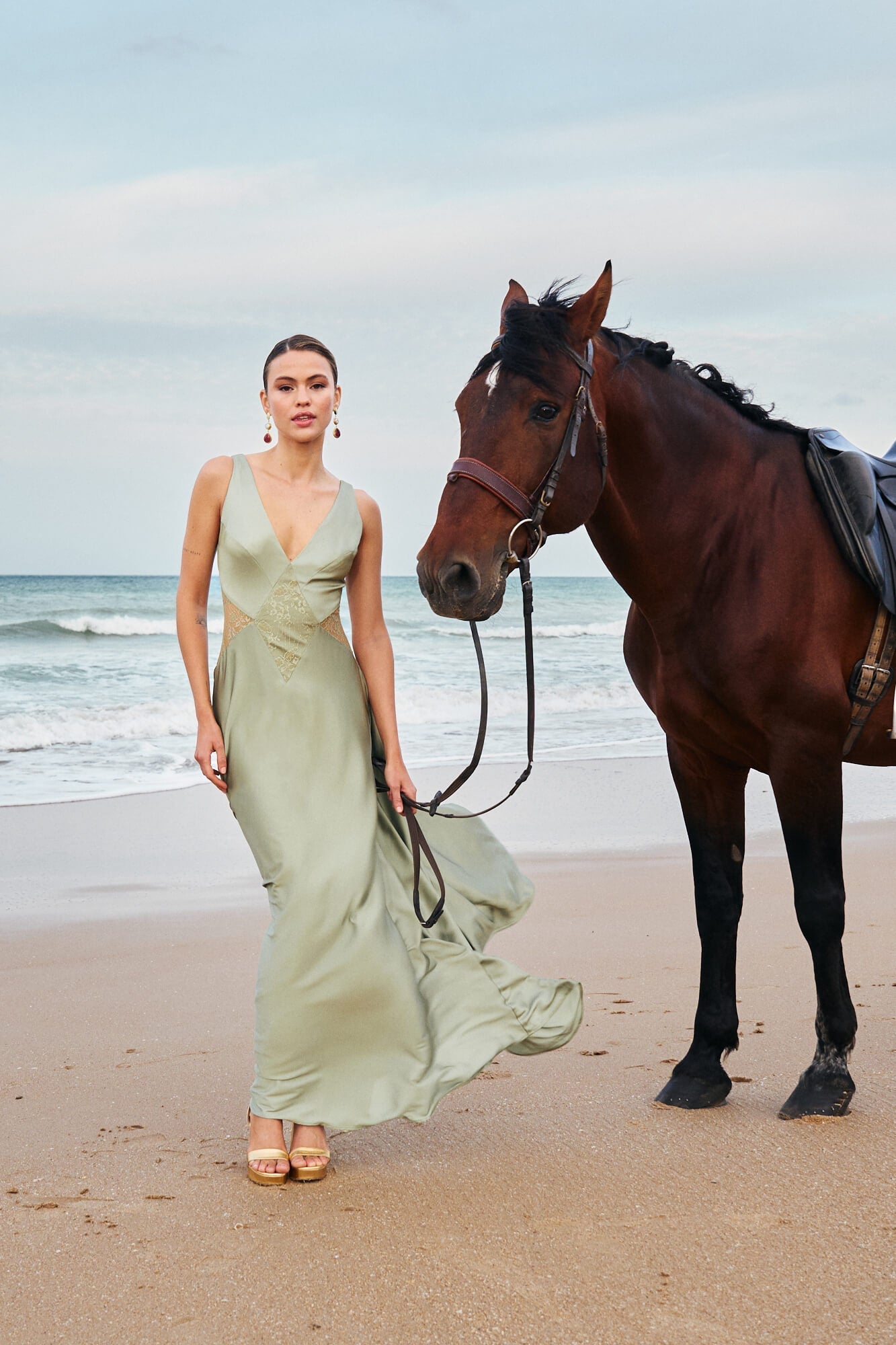 Vestido Yasmina Verde Menta