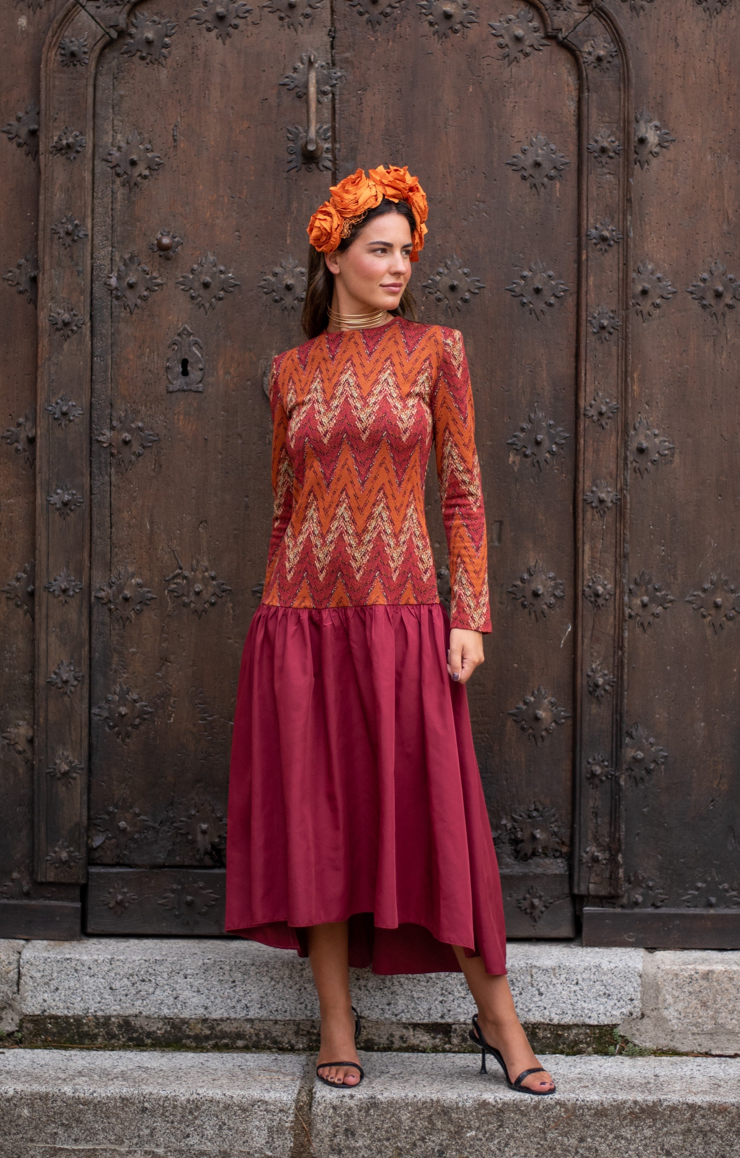 Vestido Lady Perdiz zigzag