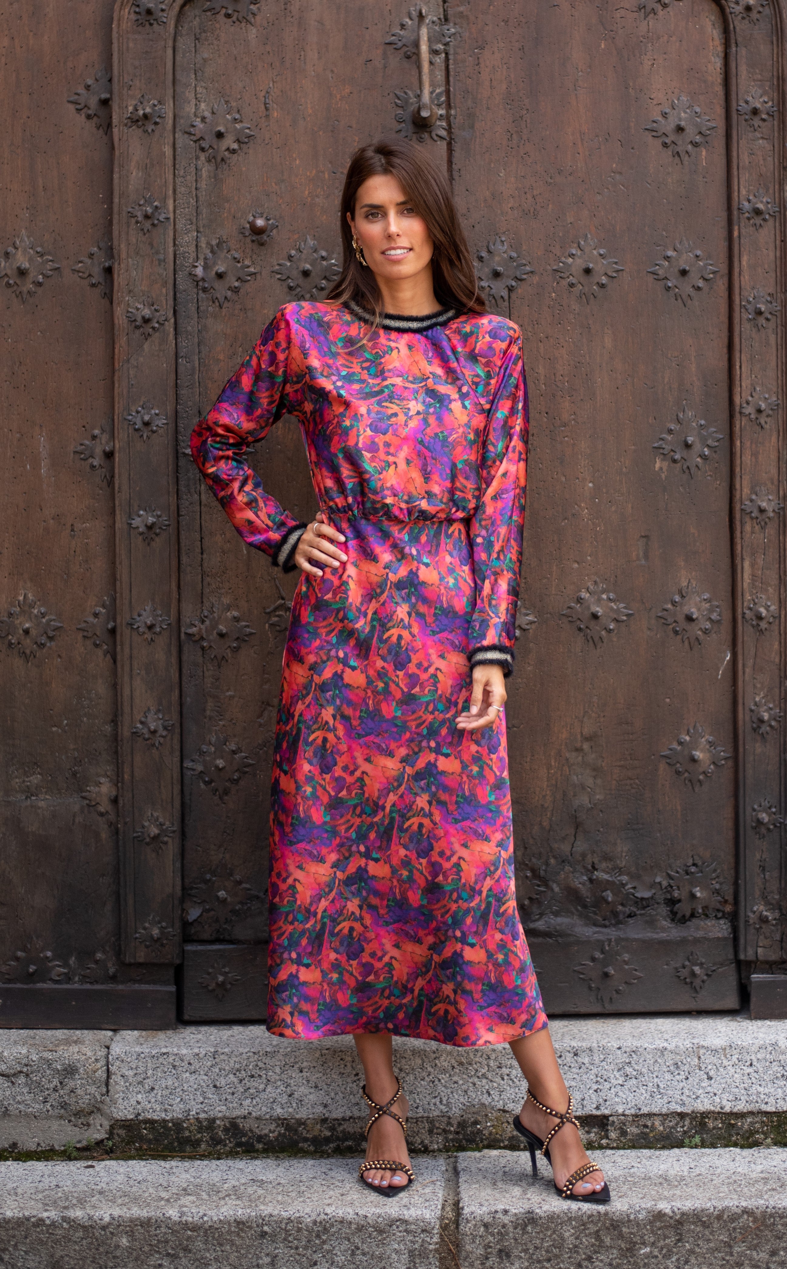 Vestido Lady Estrilda coral