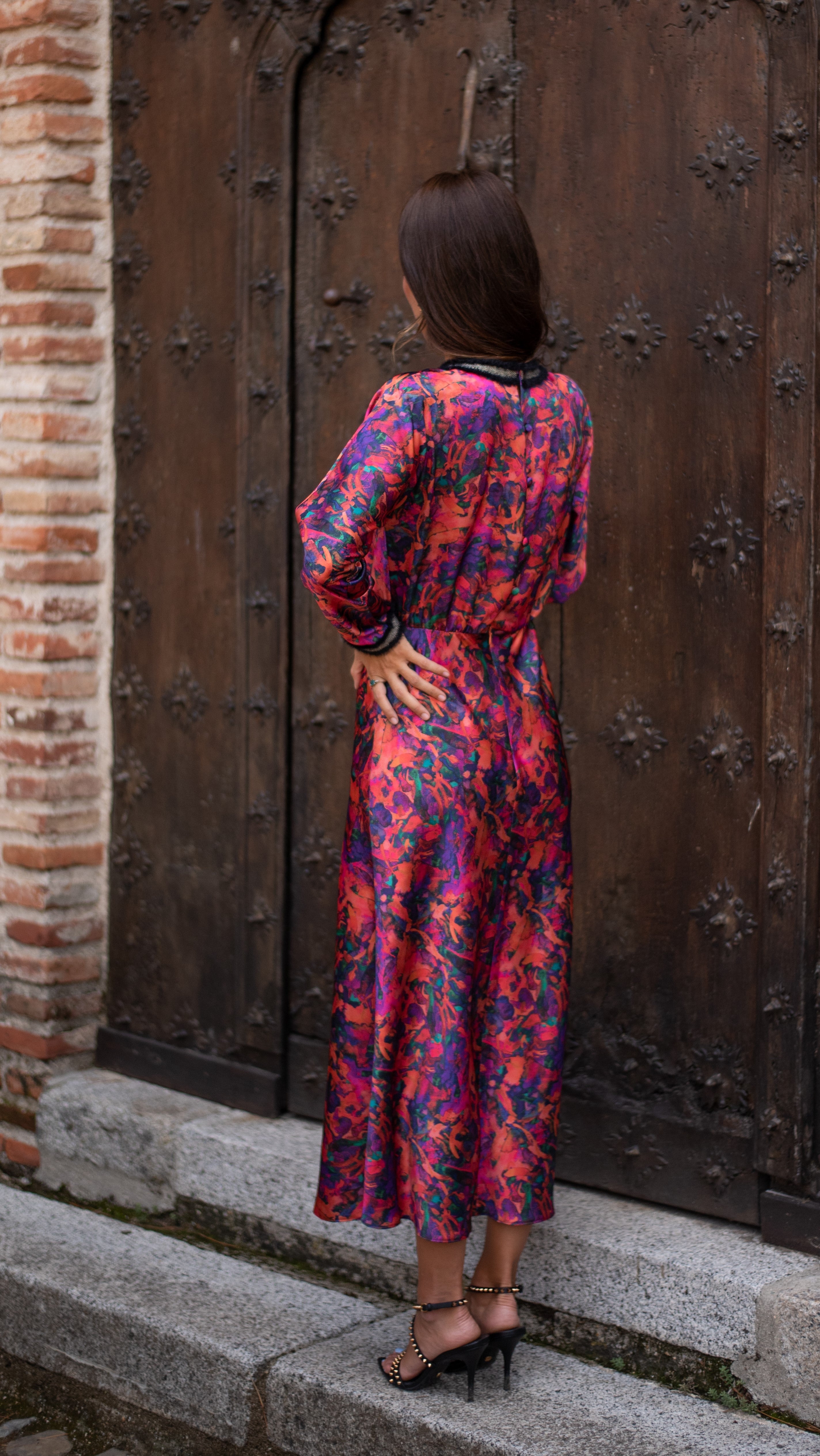 Vestido Lady Estrilda coral