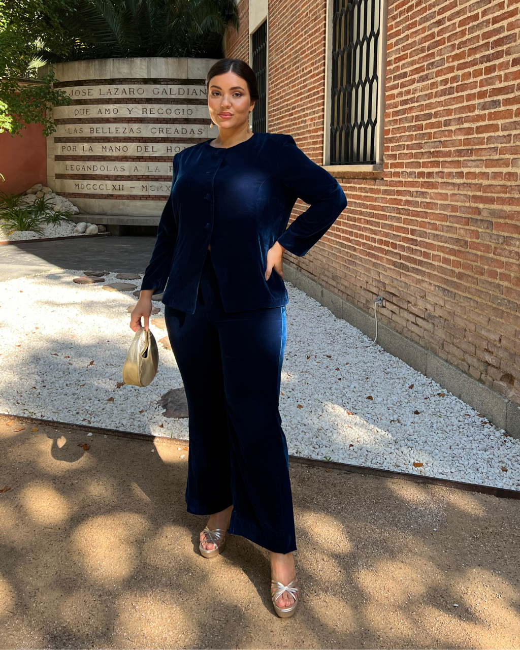 Pantalón Boreal Azul petróleo