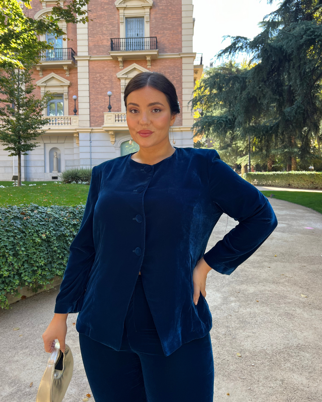 Blazer Boreal Azul petróleo