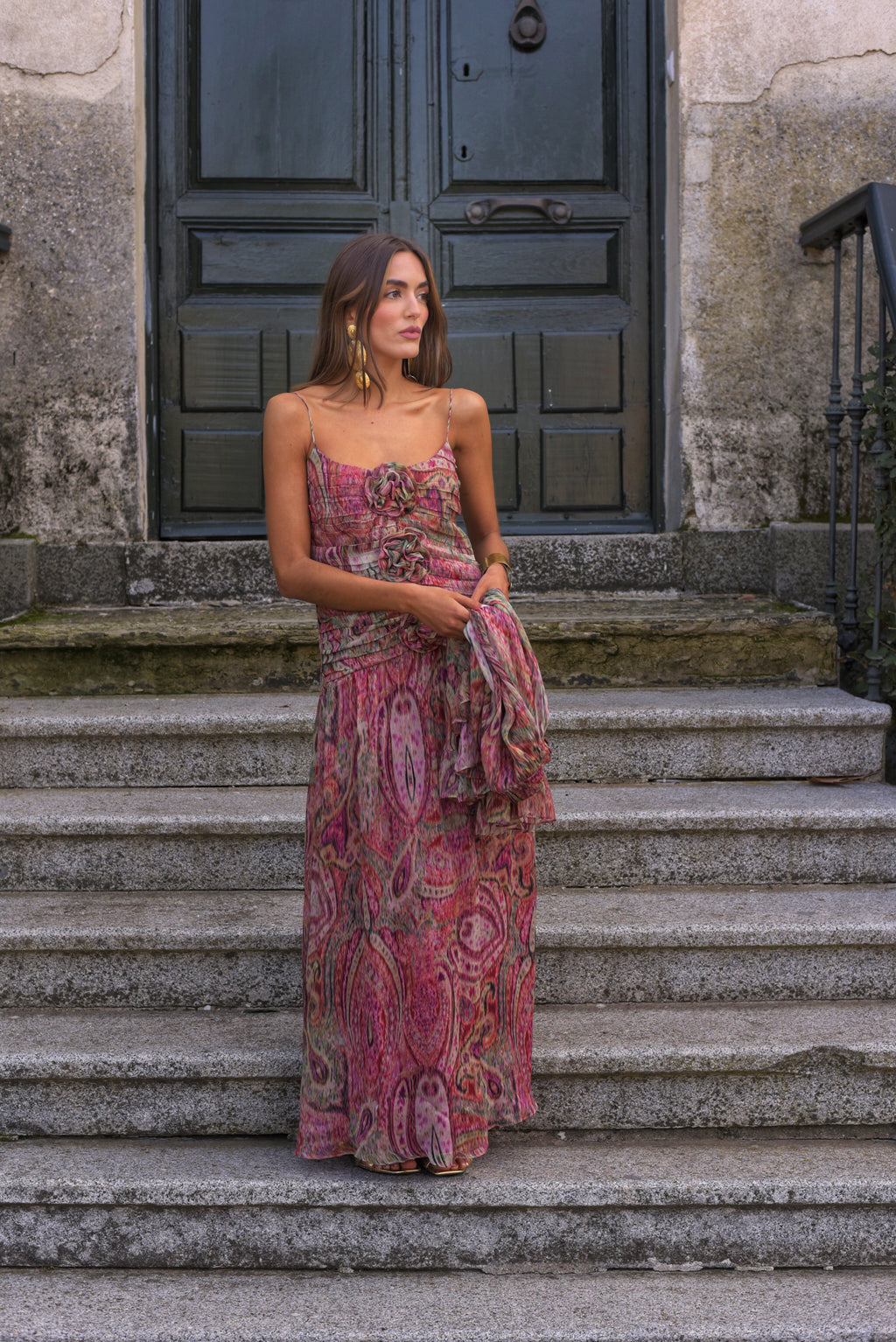 Vestido Lady Capibara estampado