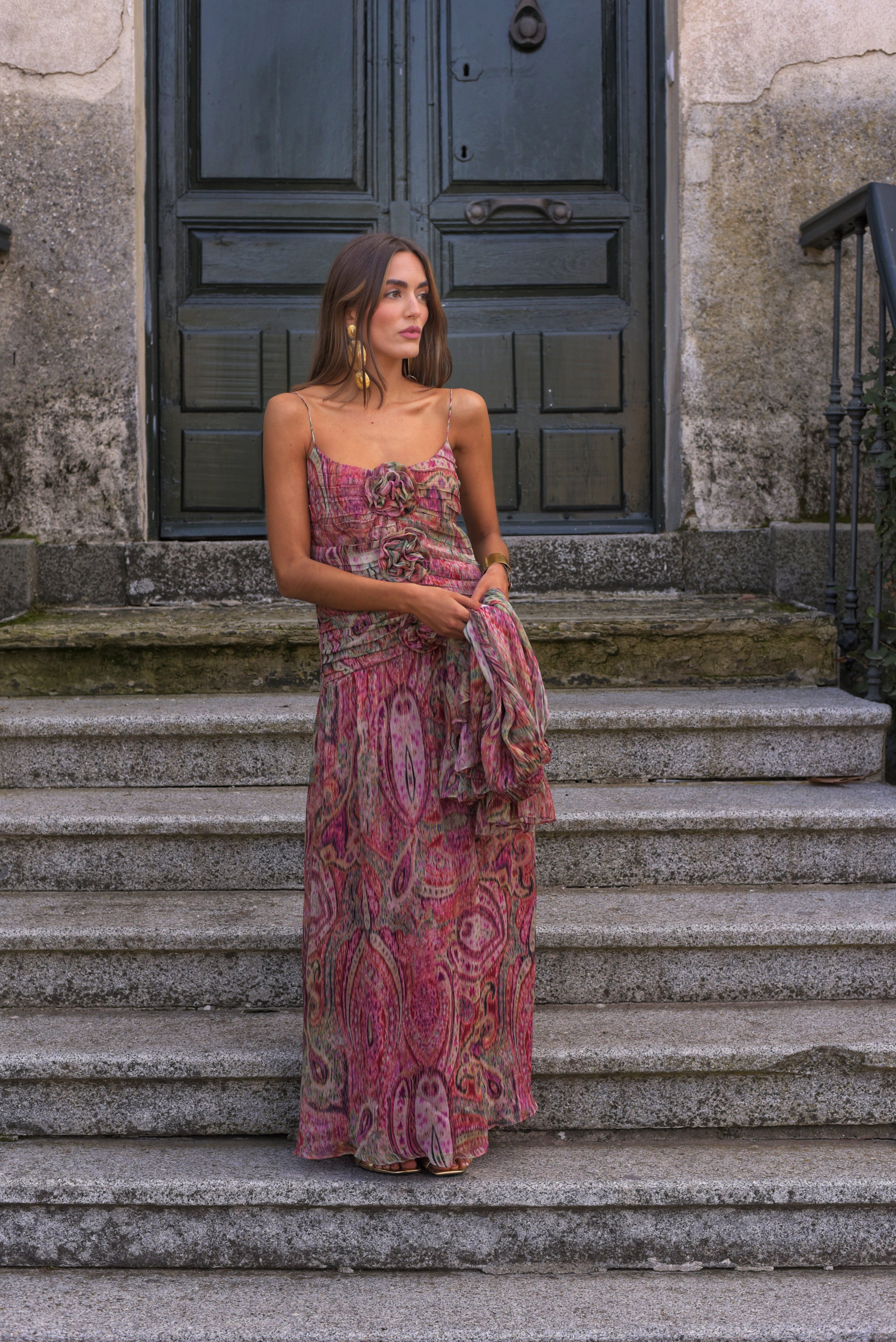 Vestido Lady Capibara estampado