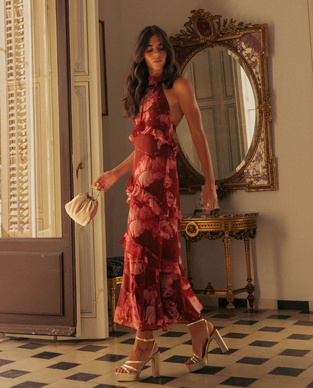 VESTIDO ROSARIO · ESTAMPADO