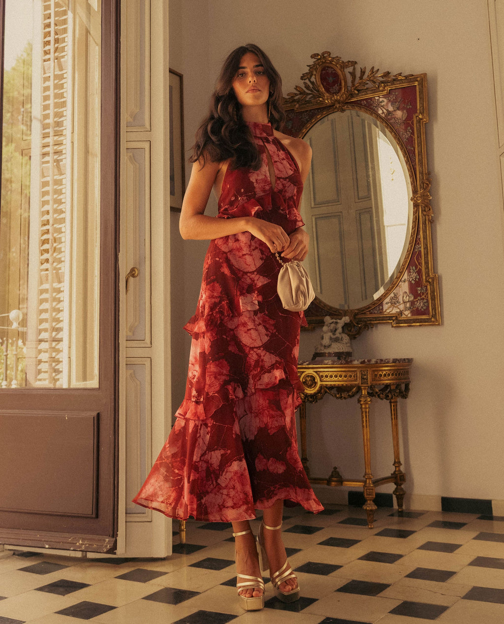 VESTIDO ROSARIO · ESTAMPADO