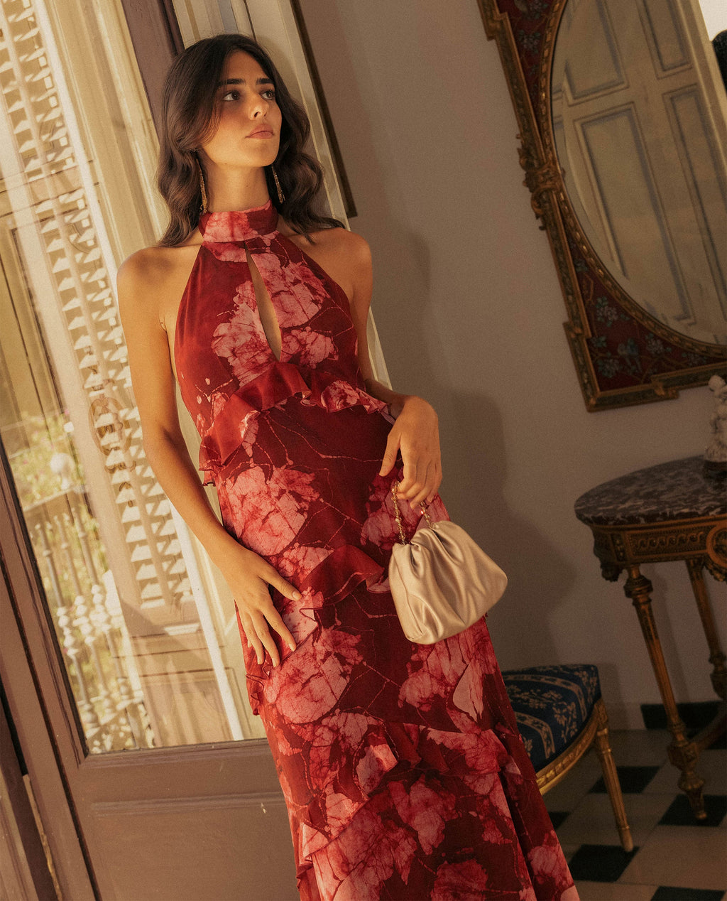 VESTIDO ROSARIO · ESTAMPADO