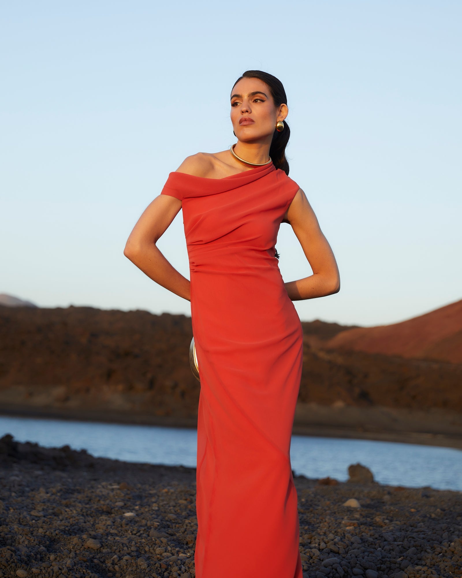 Vestido Marguerite Caldera
