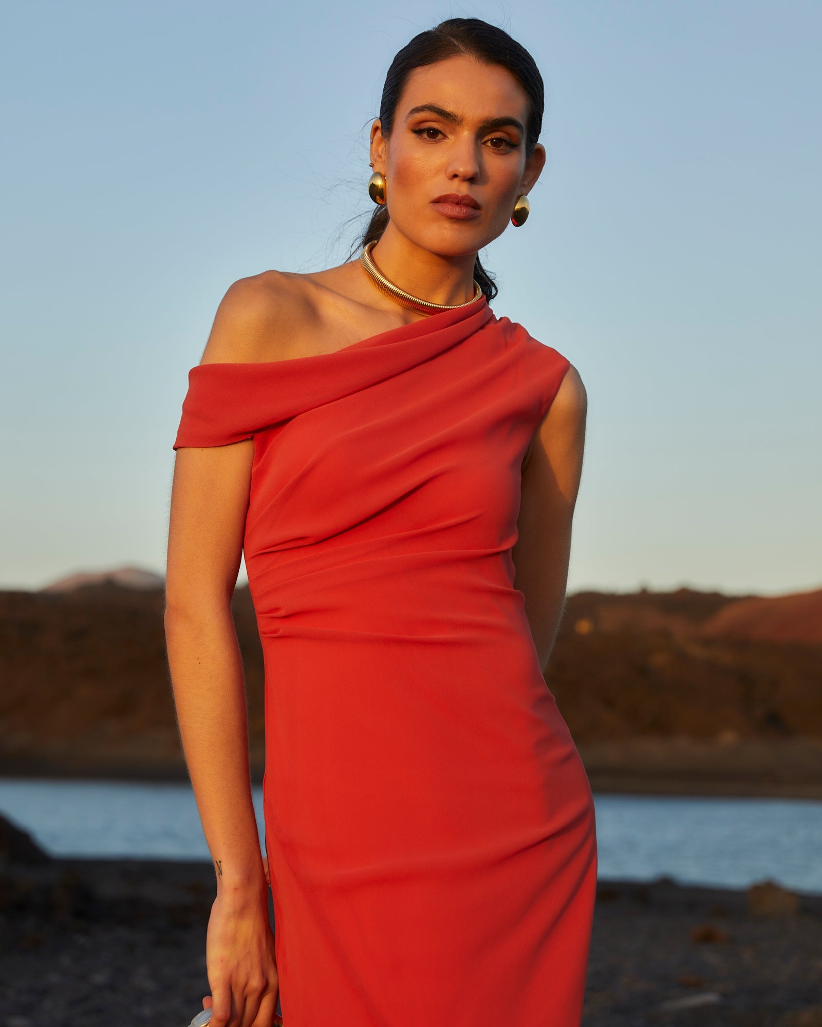 Vestido Marguerite Caldera