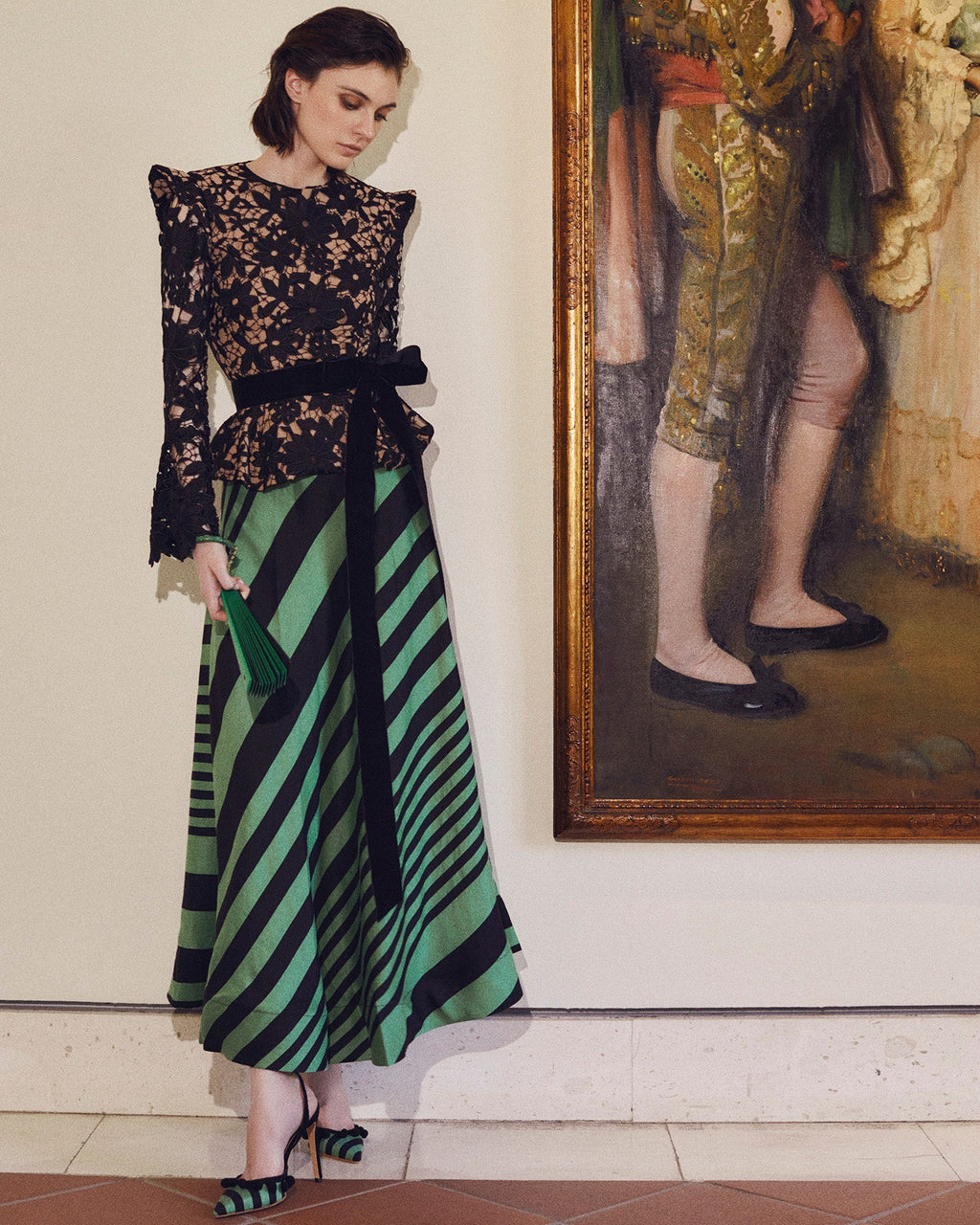 FALDA CAPRICHO VERDE