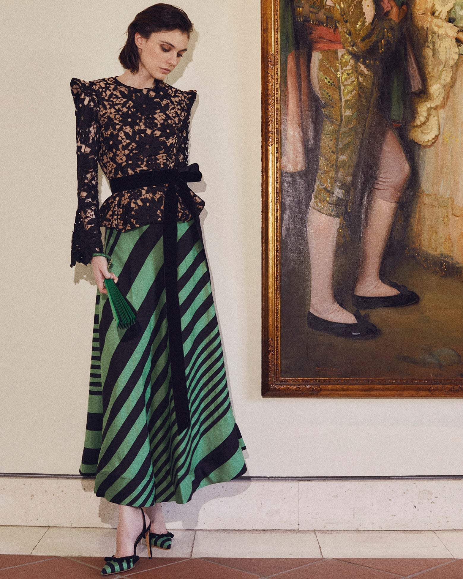 FALDA CAPRICHO VERDE