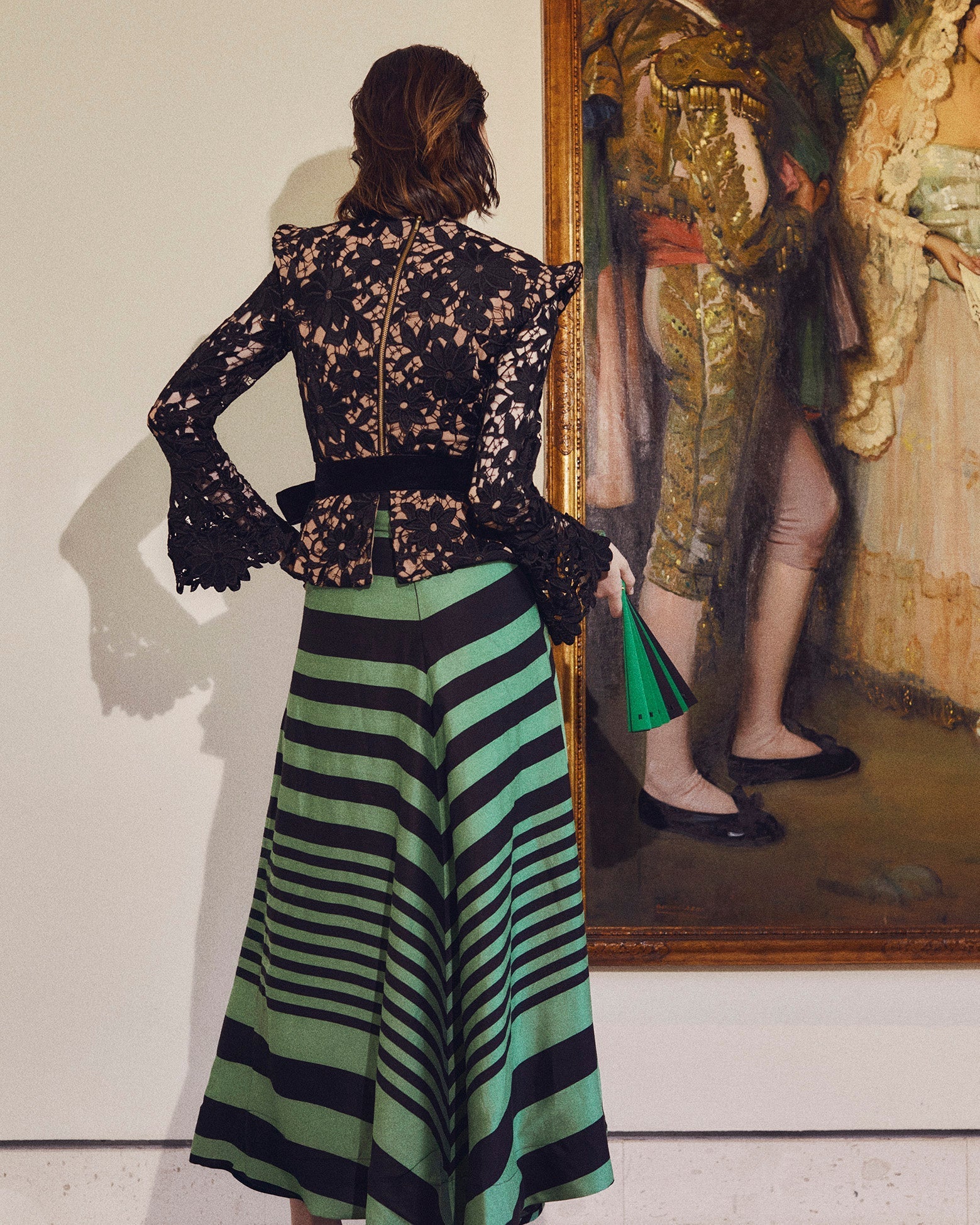 FALDA CAPRICHO VERDE