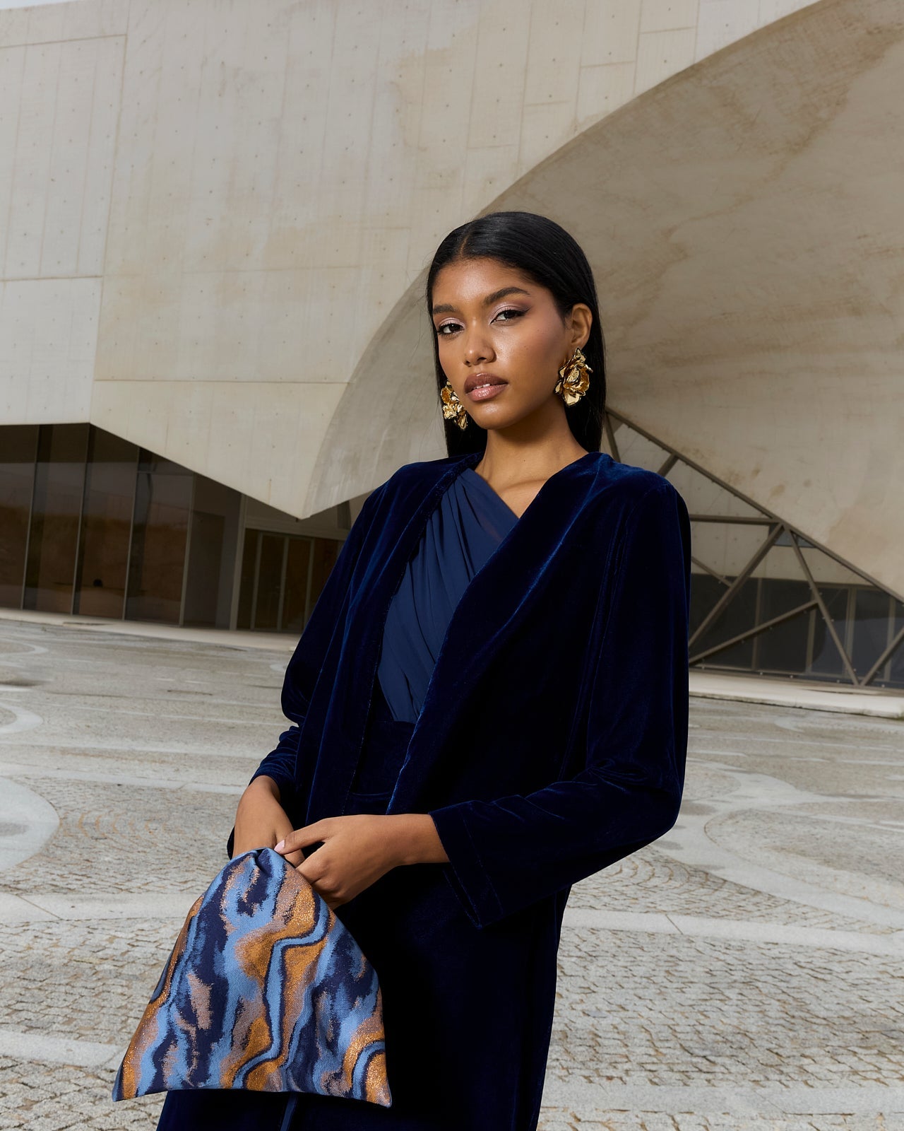 Vestido Turandot Marino