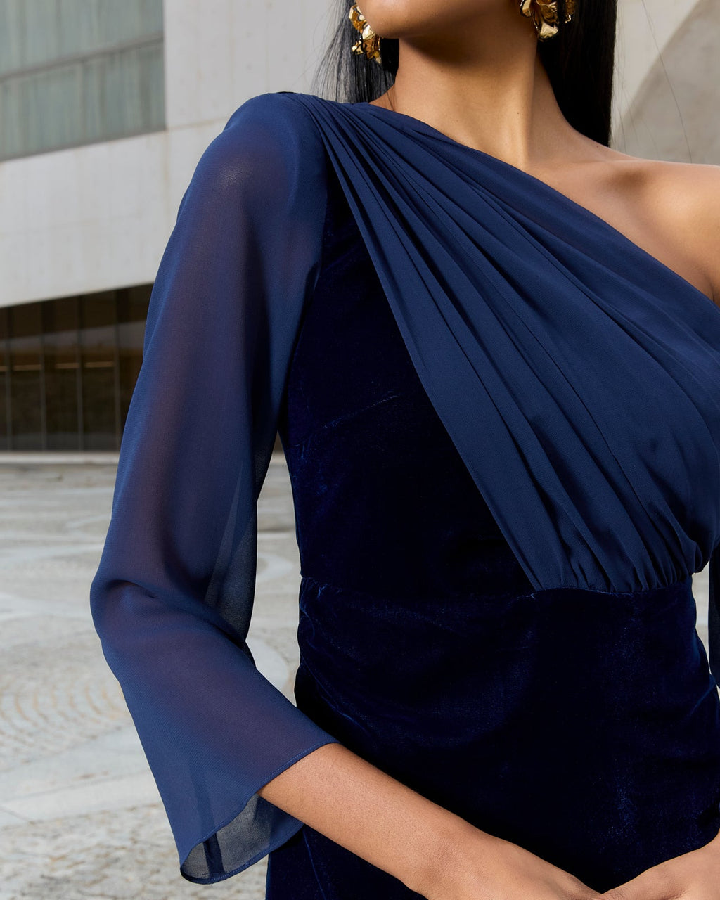 Vestido Turandot Marino