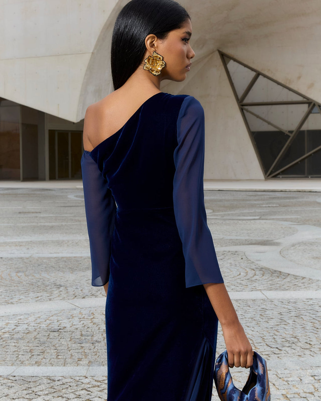 Vestido Turandot Marino