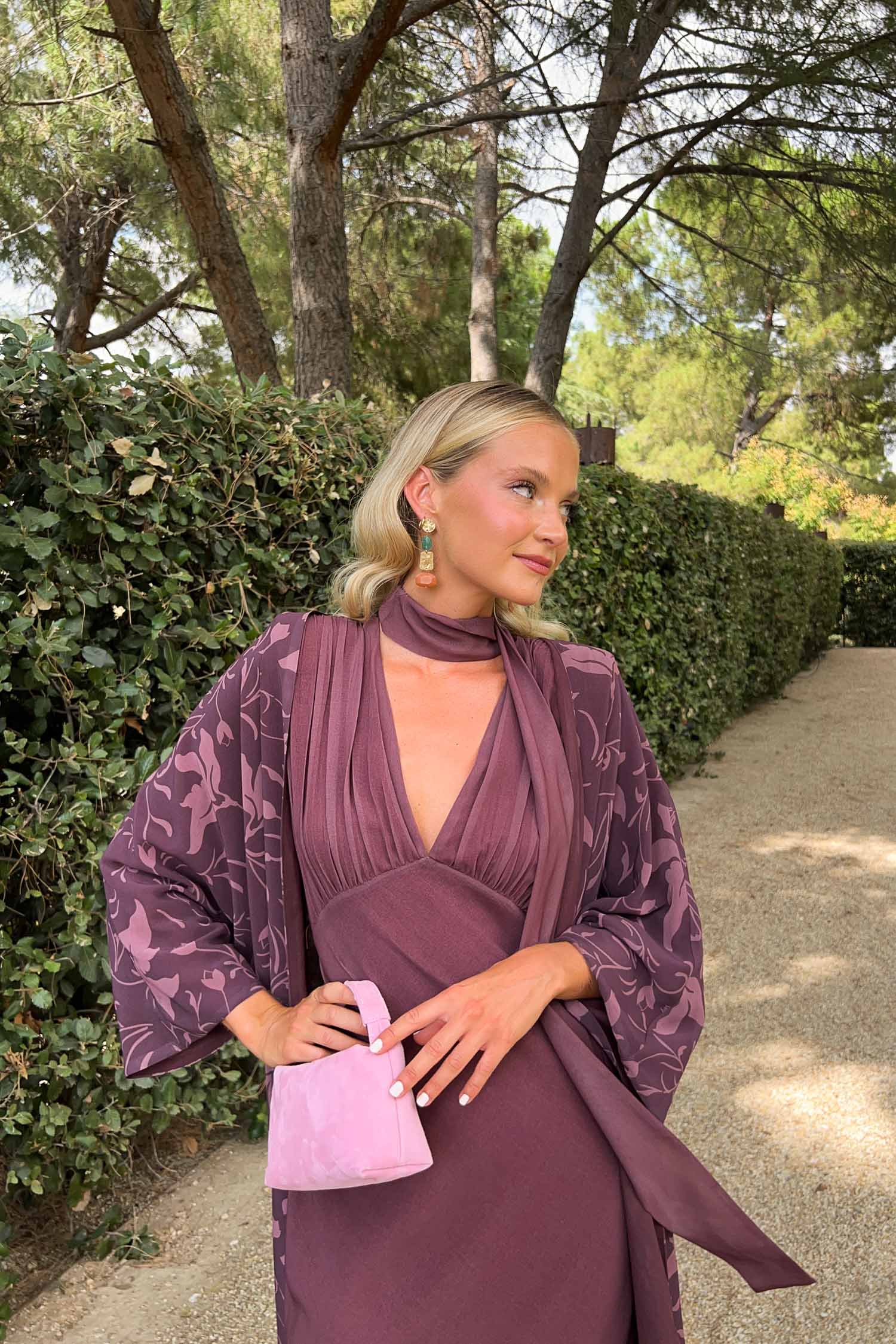 Kimono Saiko Florisse Morado