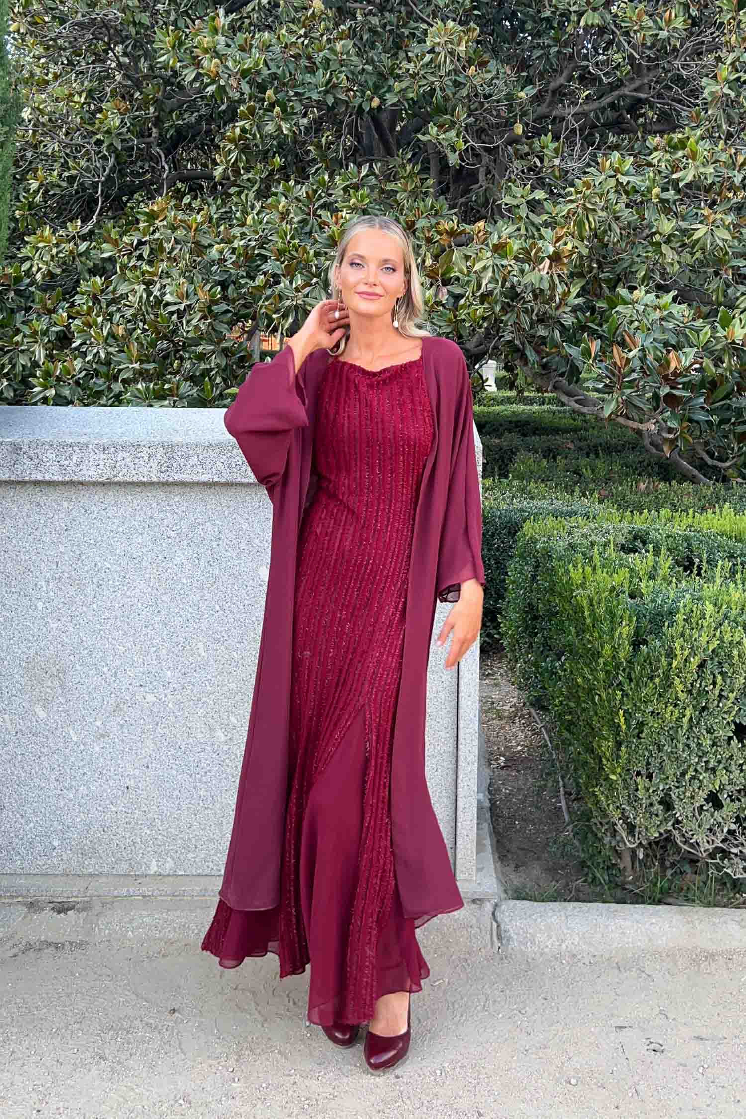 Kimono Saiko Burdeos