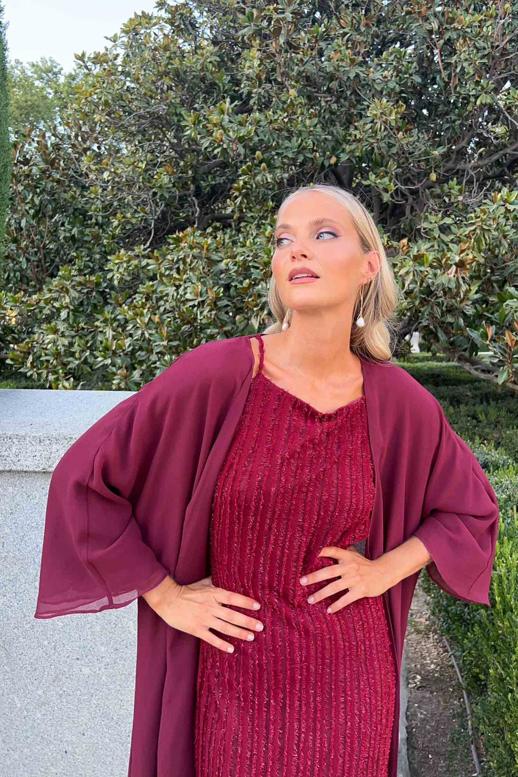 Kimono Saiko Burdeos