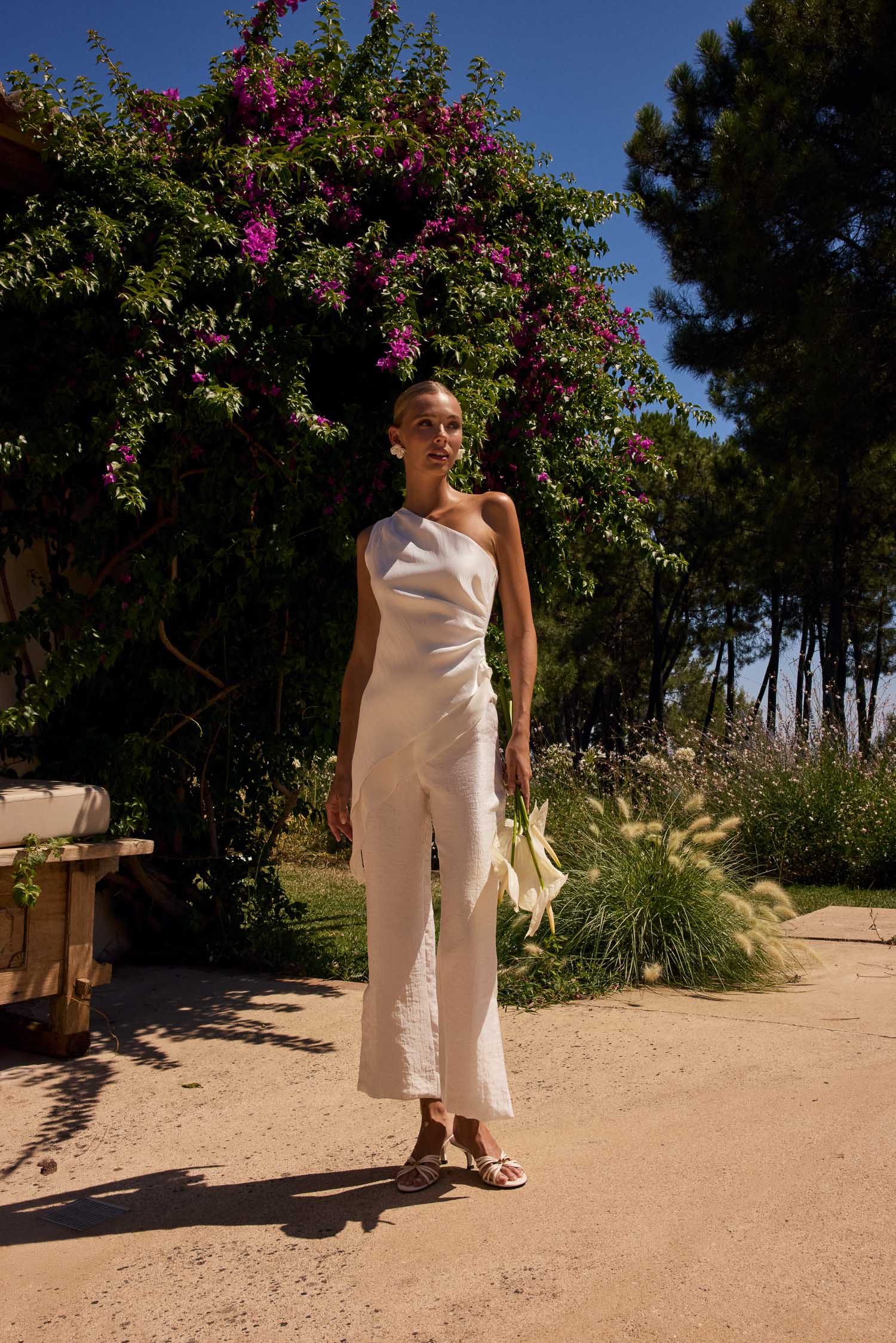 Pantalón Aria Marfil