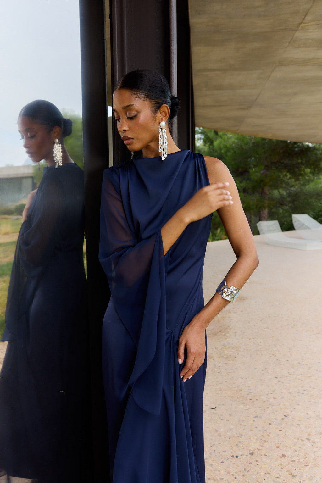 Vestido Amara Marino