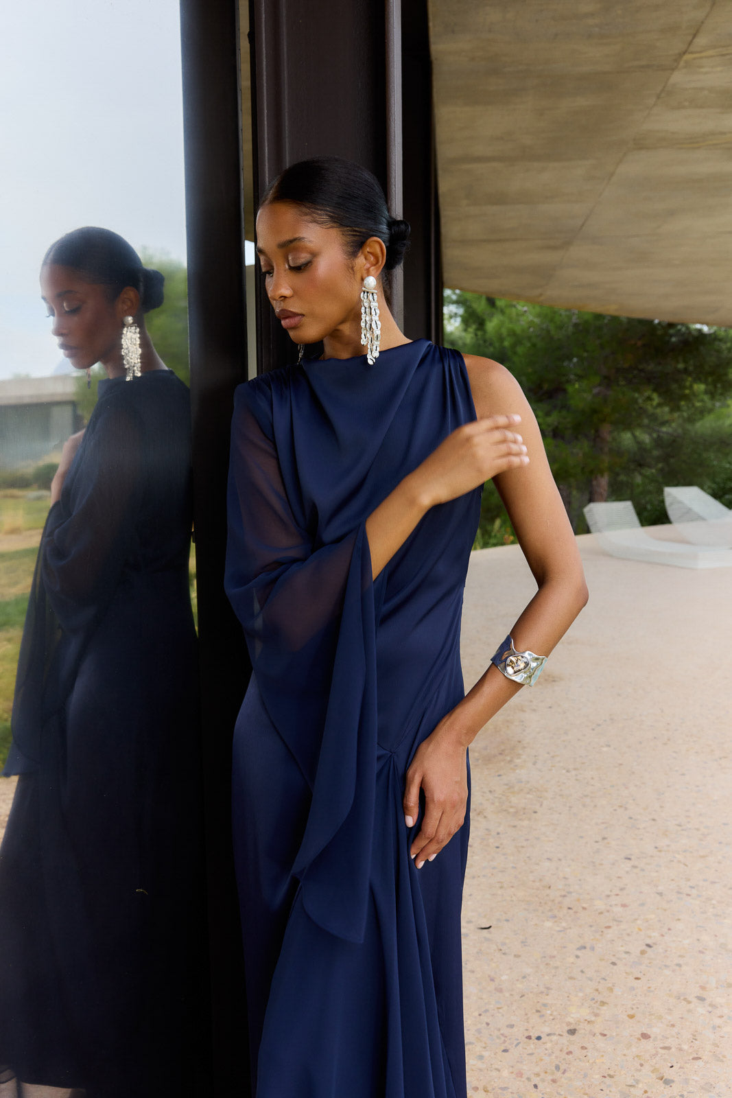 Vestido Amara Marino