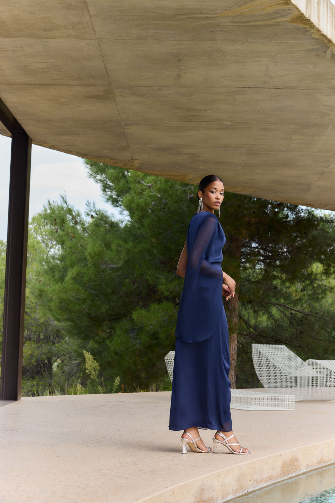 Vestido Amara Marino