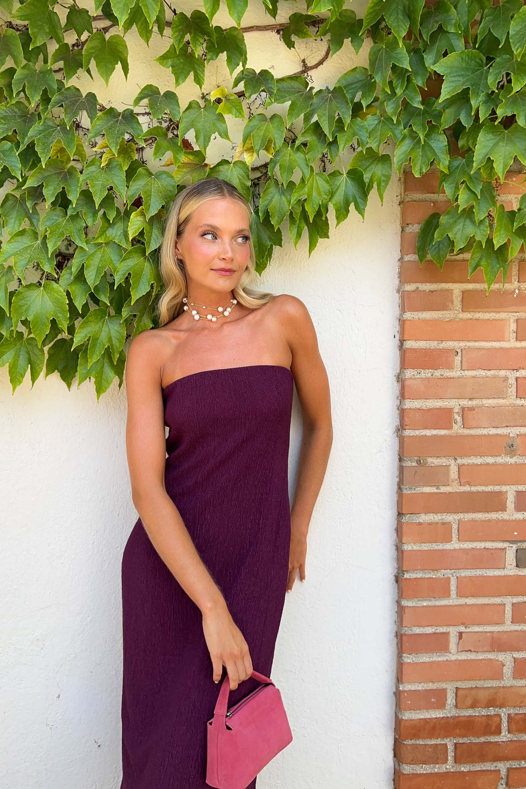 Vestido Fiamma Berenjena