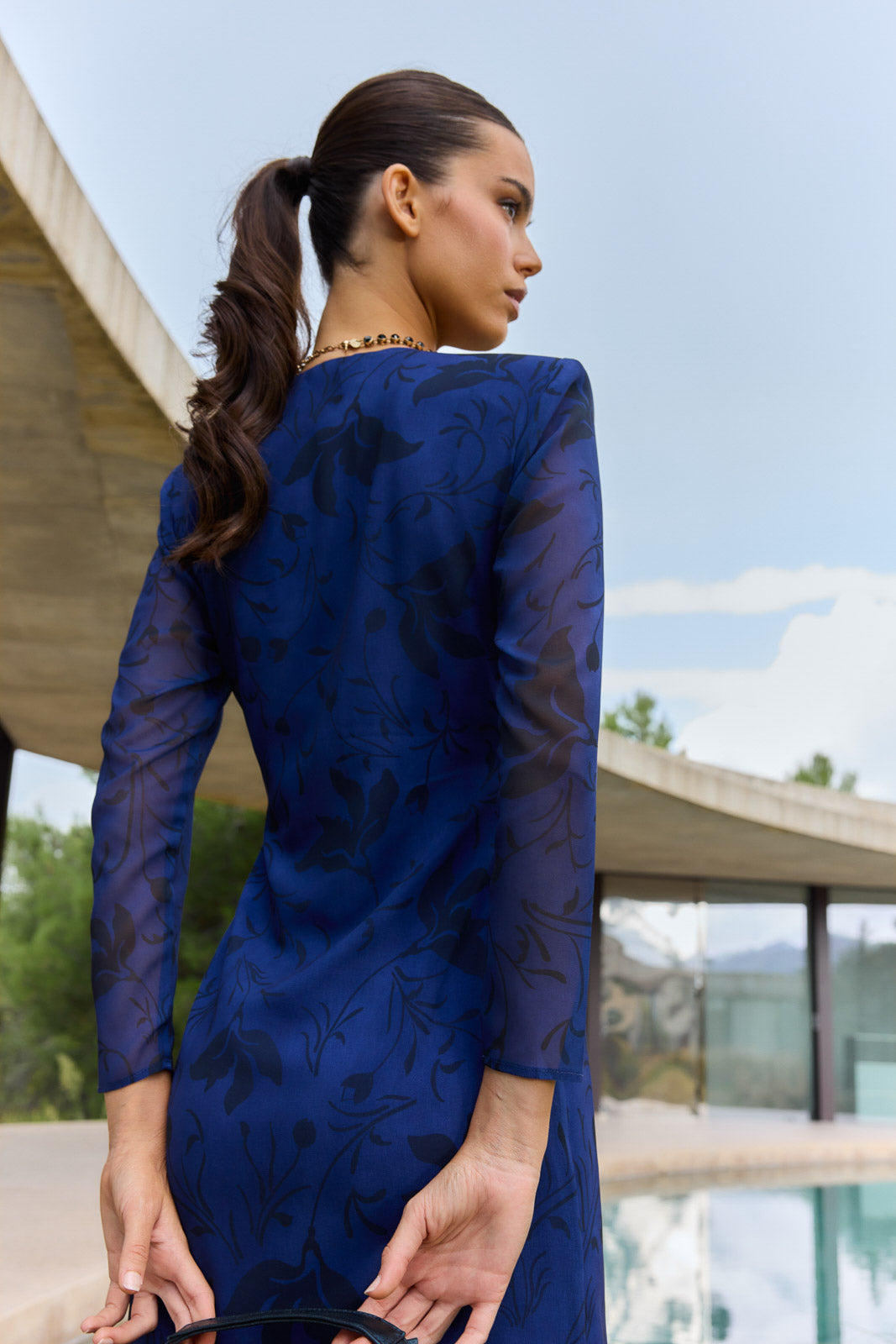 Vestido Lido Florisse Azul
