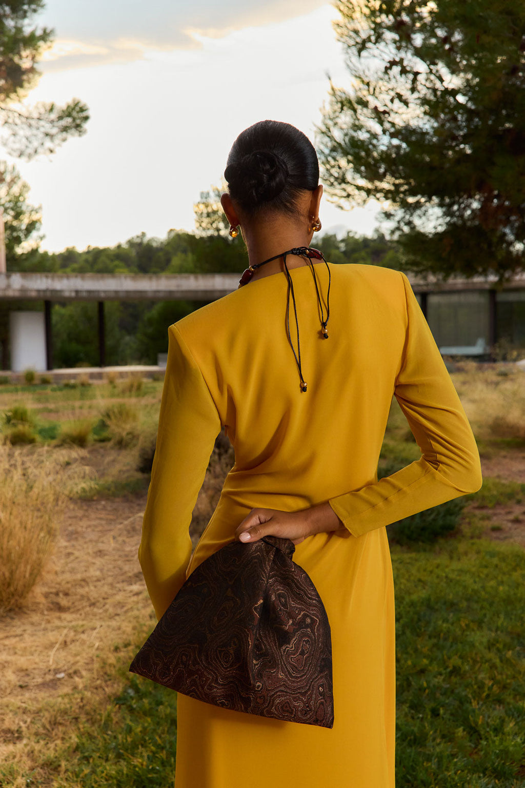 Vestido Lido Mostaza