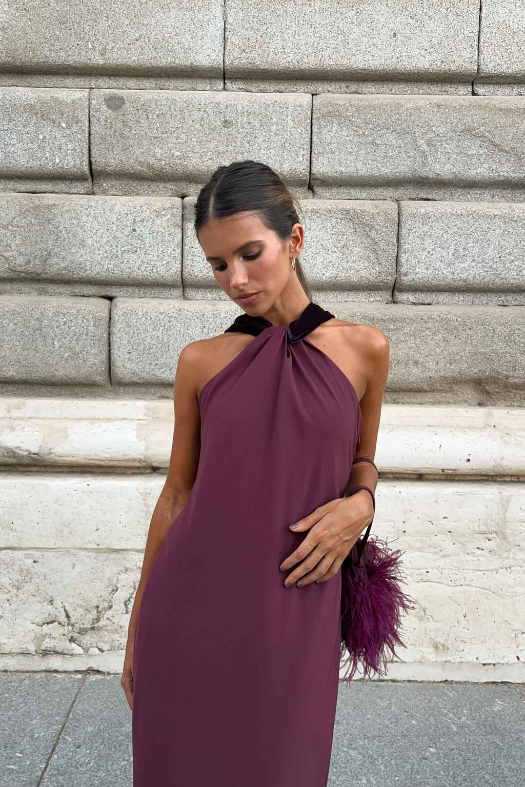 Vestido Ruby Morado