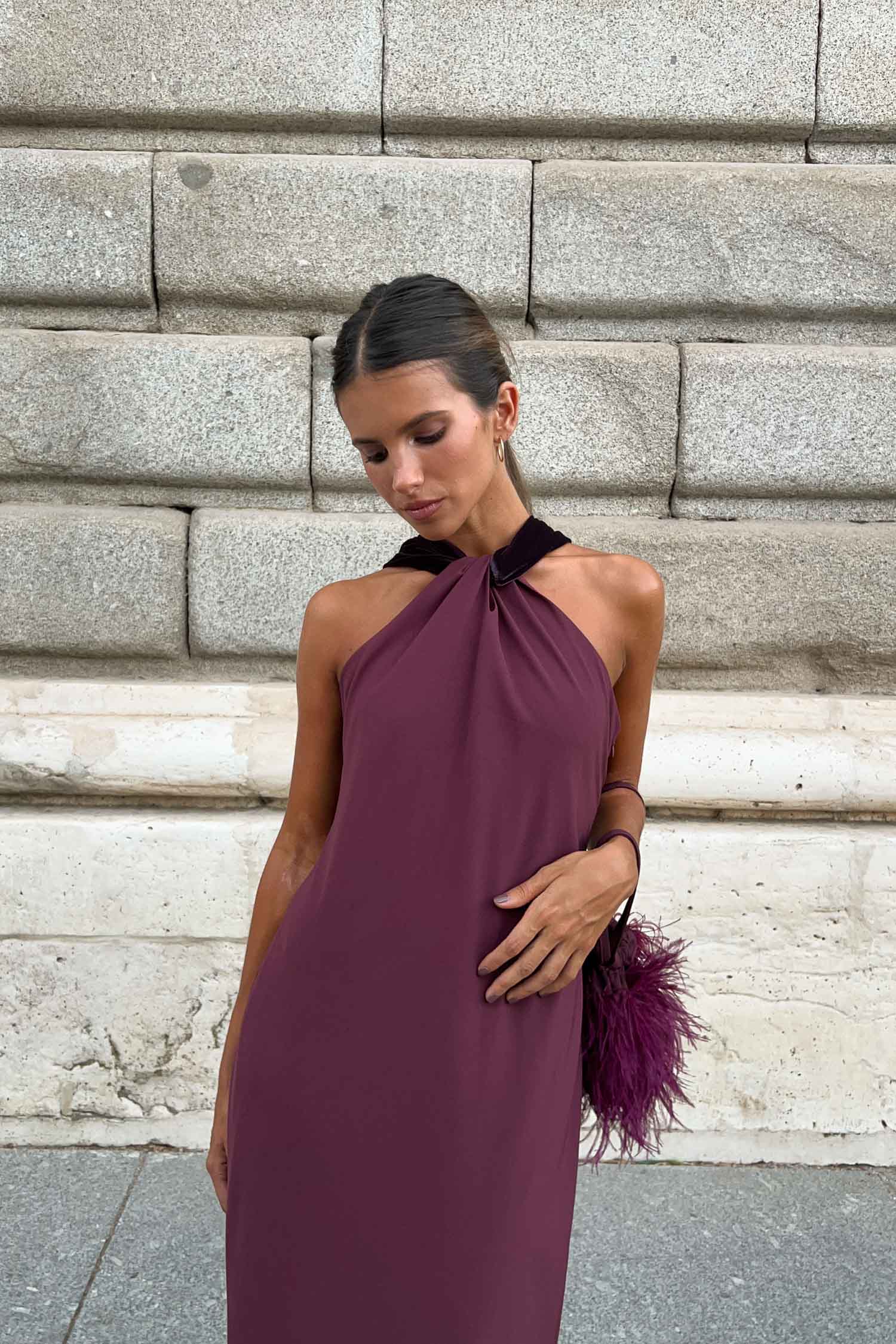 Vestido Ruby Morado