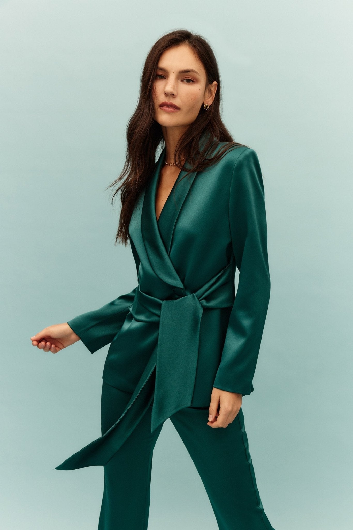 Chaqueta CUARZO Verde Hiedra