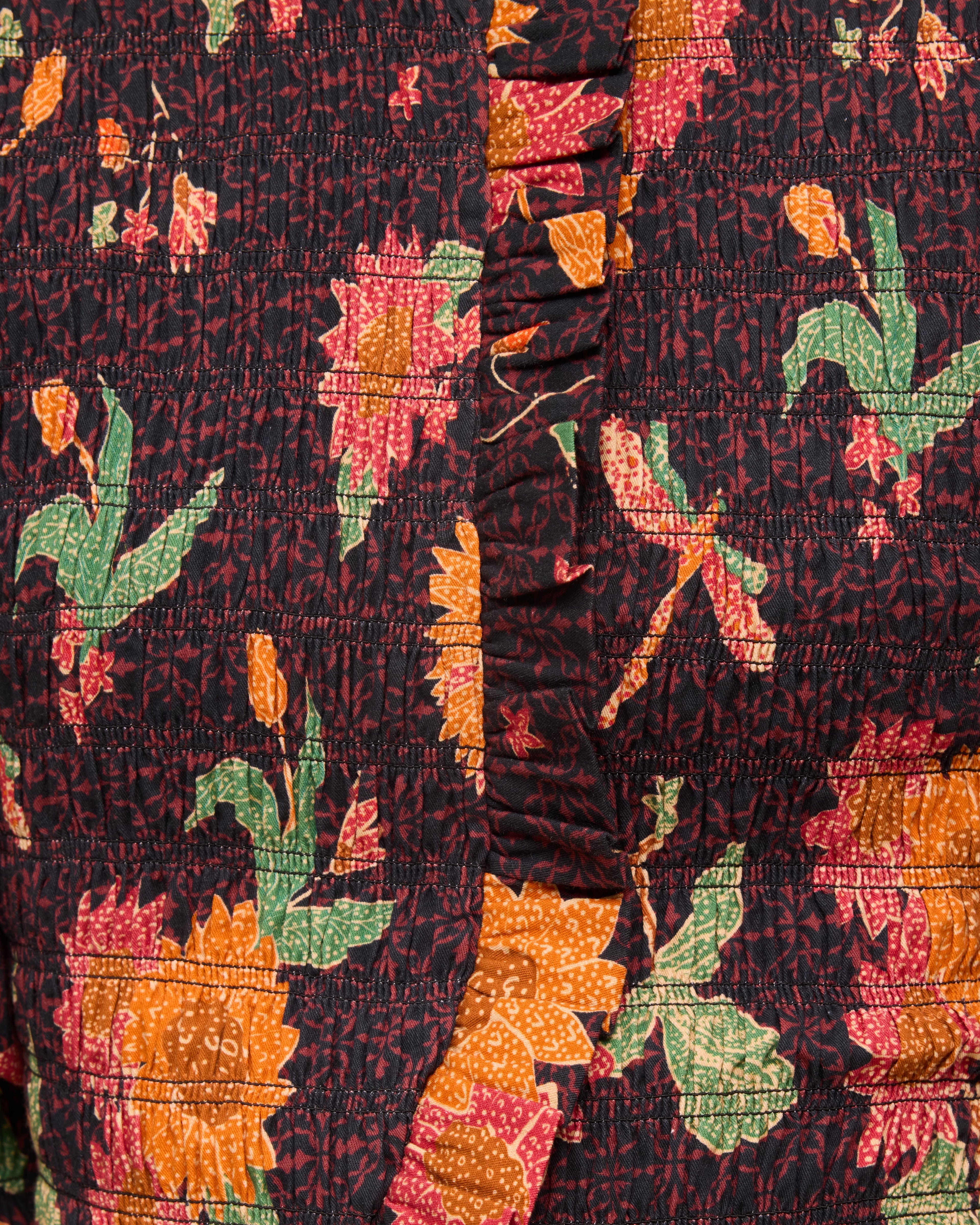 SCARLET | Vestido Midi de Algodón con Estampado Floral