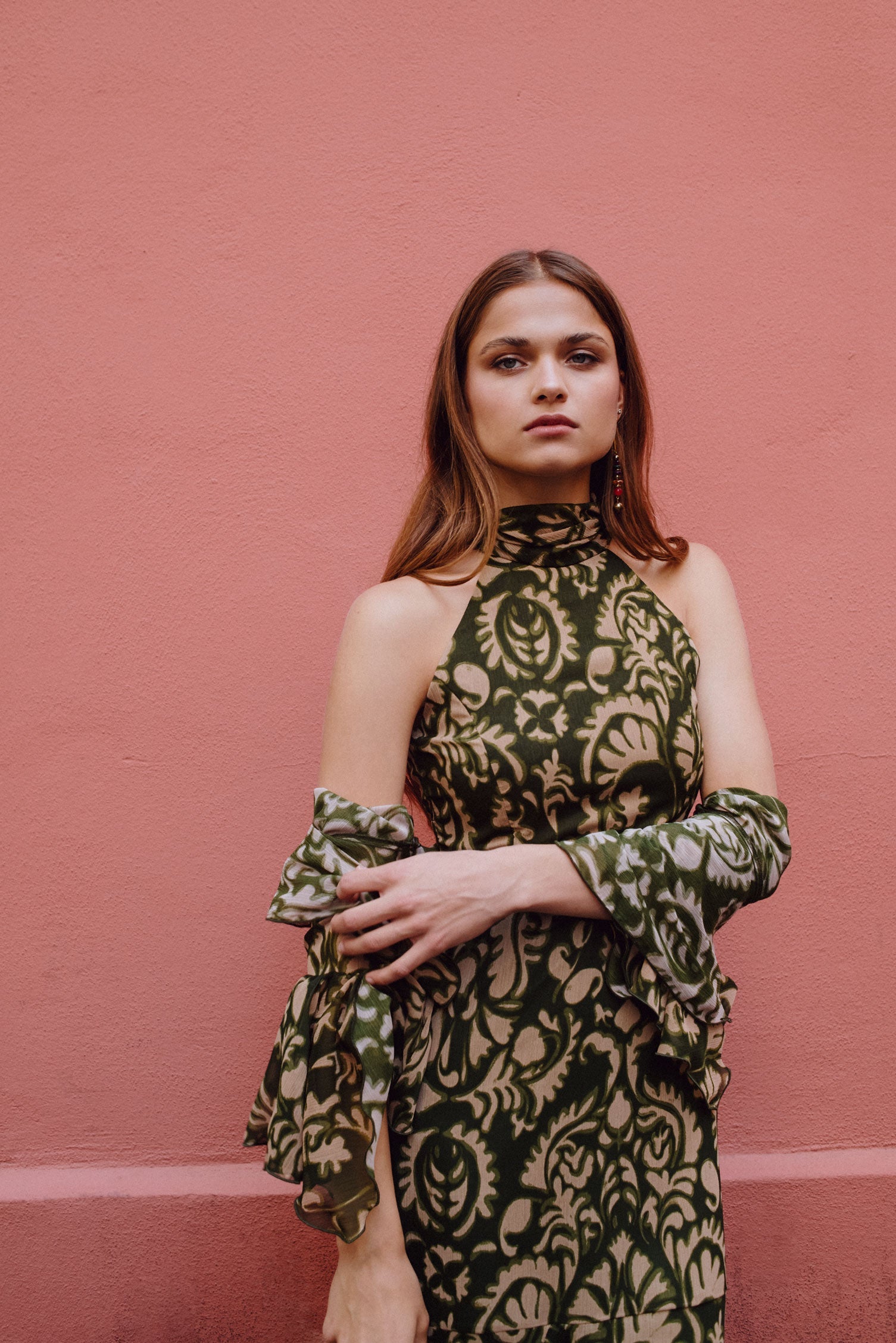 VESTIDO ARGÁN VERDE