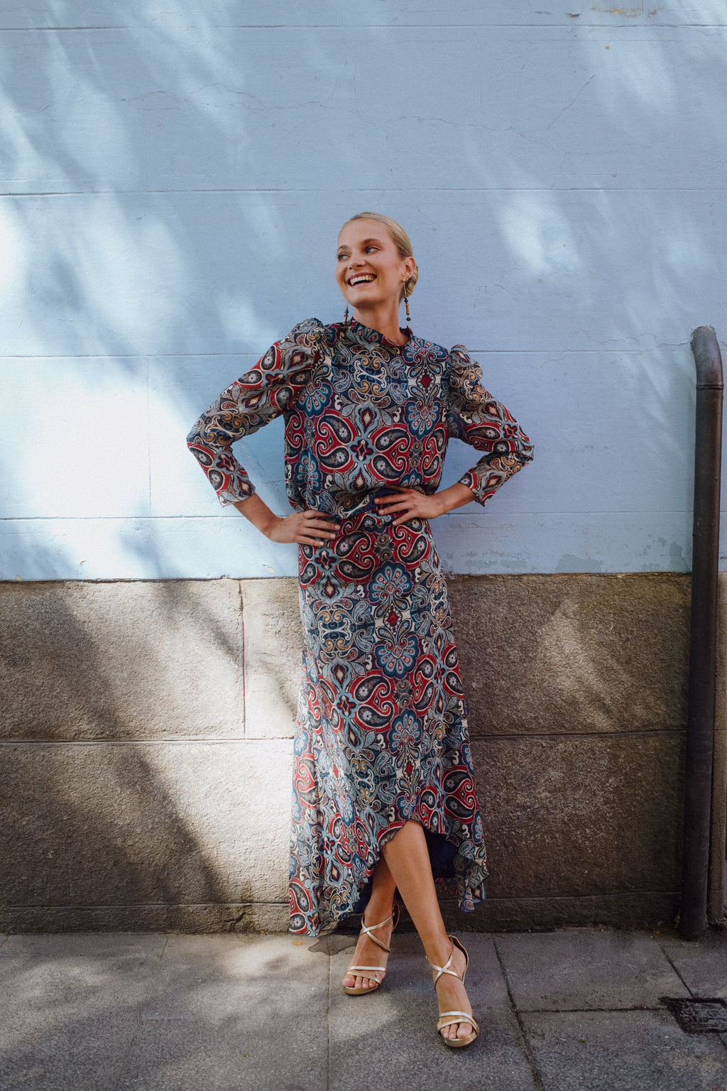 TOTAL LOOK MOSAICO AZUL