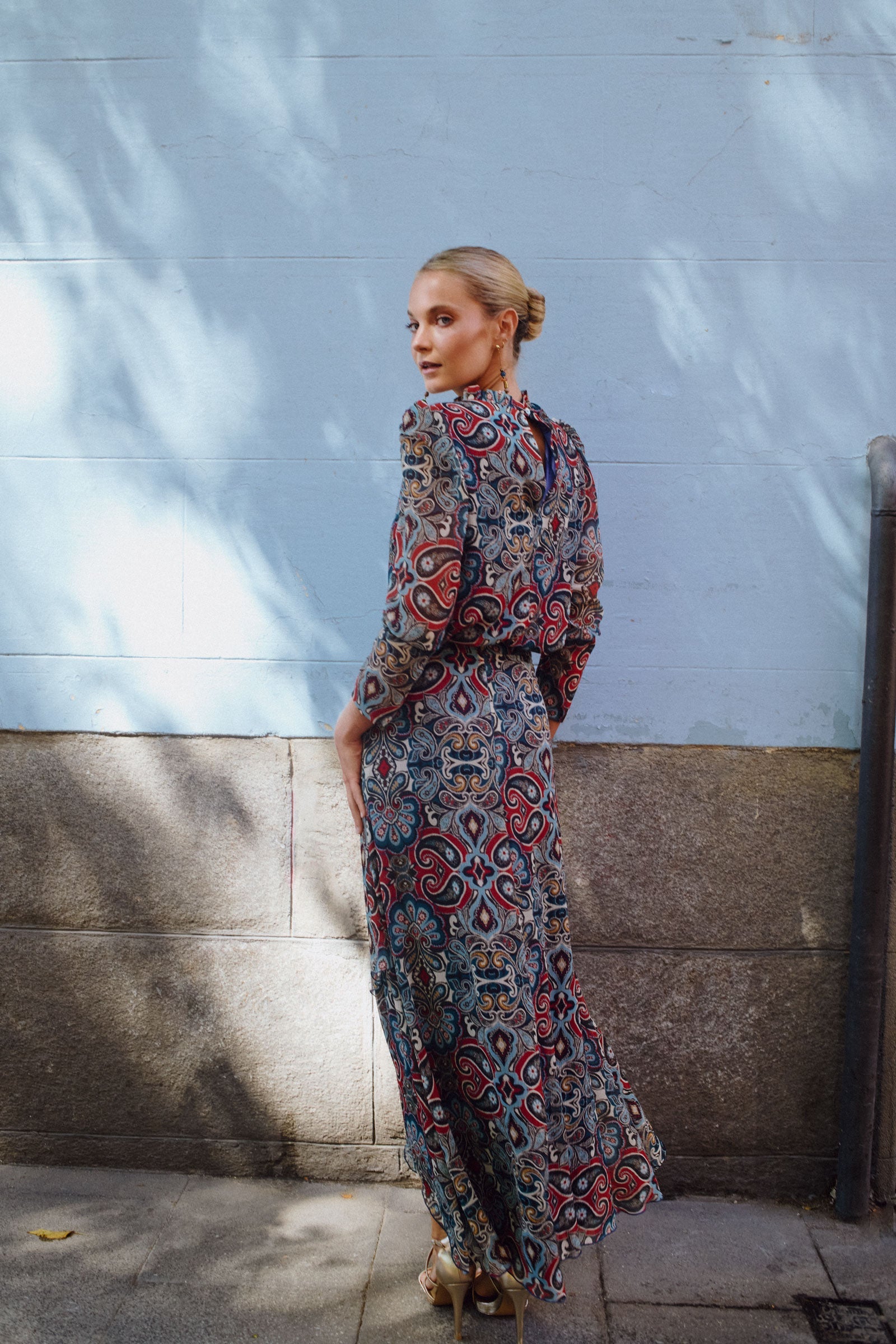 TOTAL LOOK MOSAICO AZUL