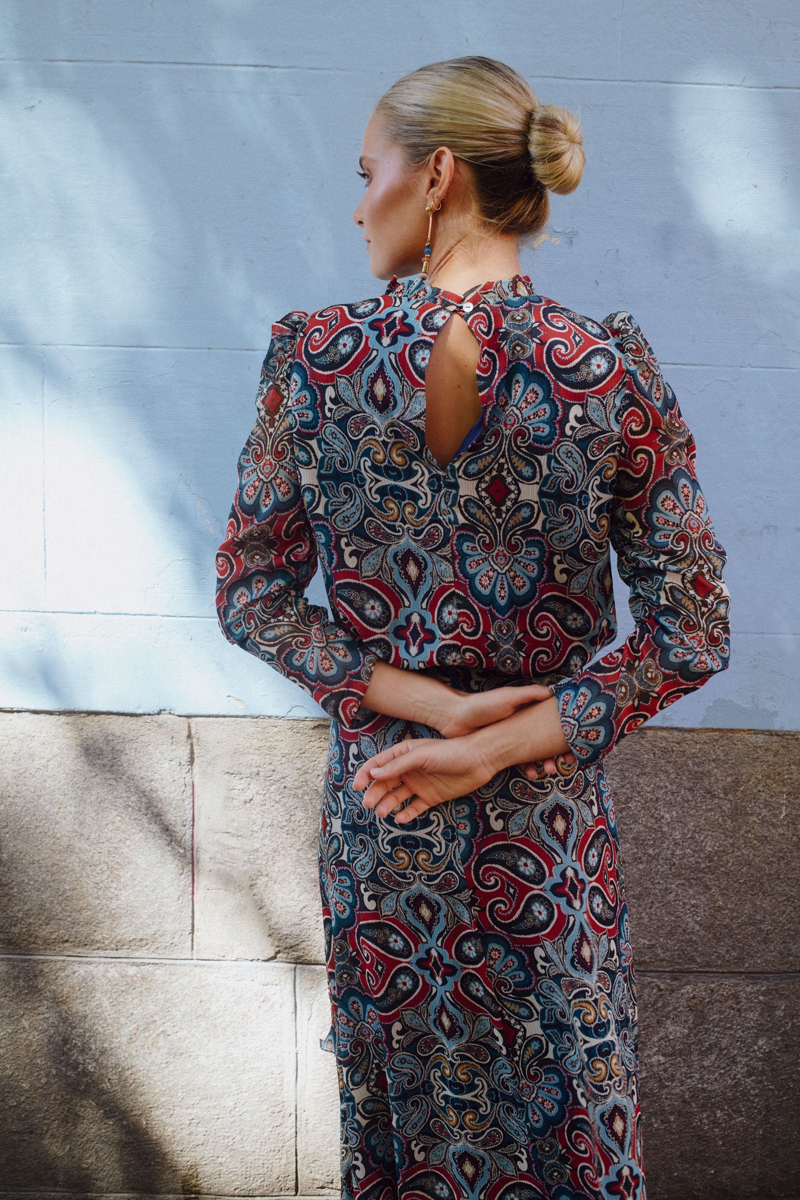 TOTAL LOOK MOSAICO AZUL