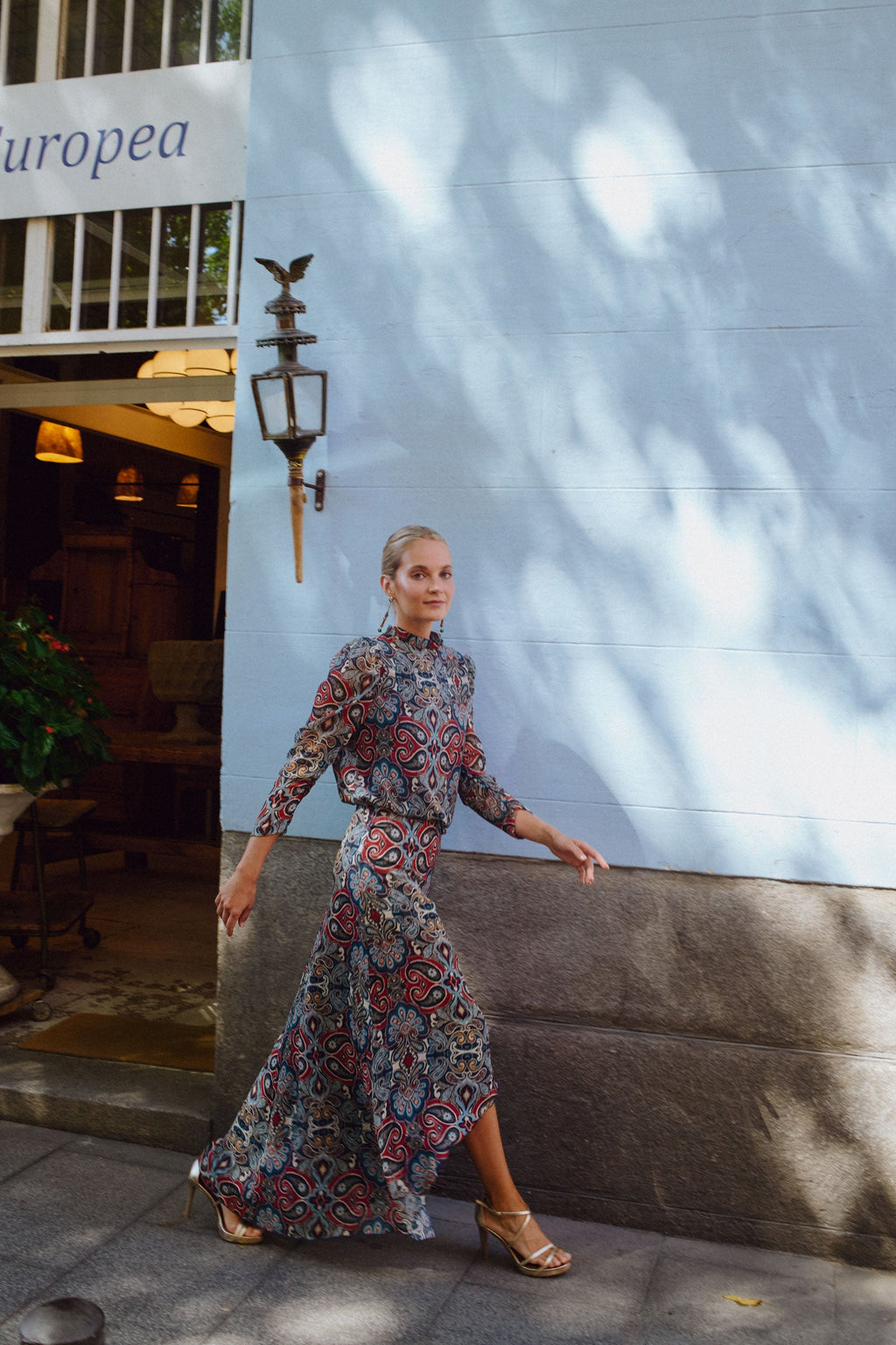 TOTAL LOOK MOSAICO AZUL