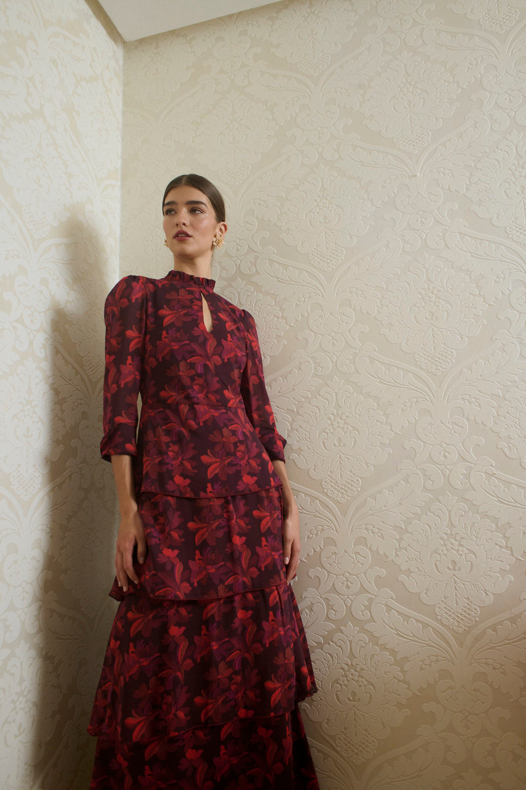 VESTIDO SAKURA FRAMBUESA