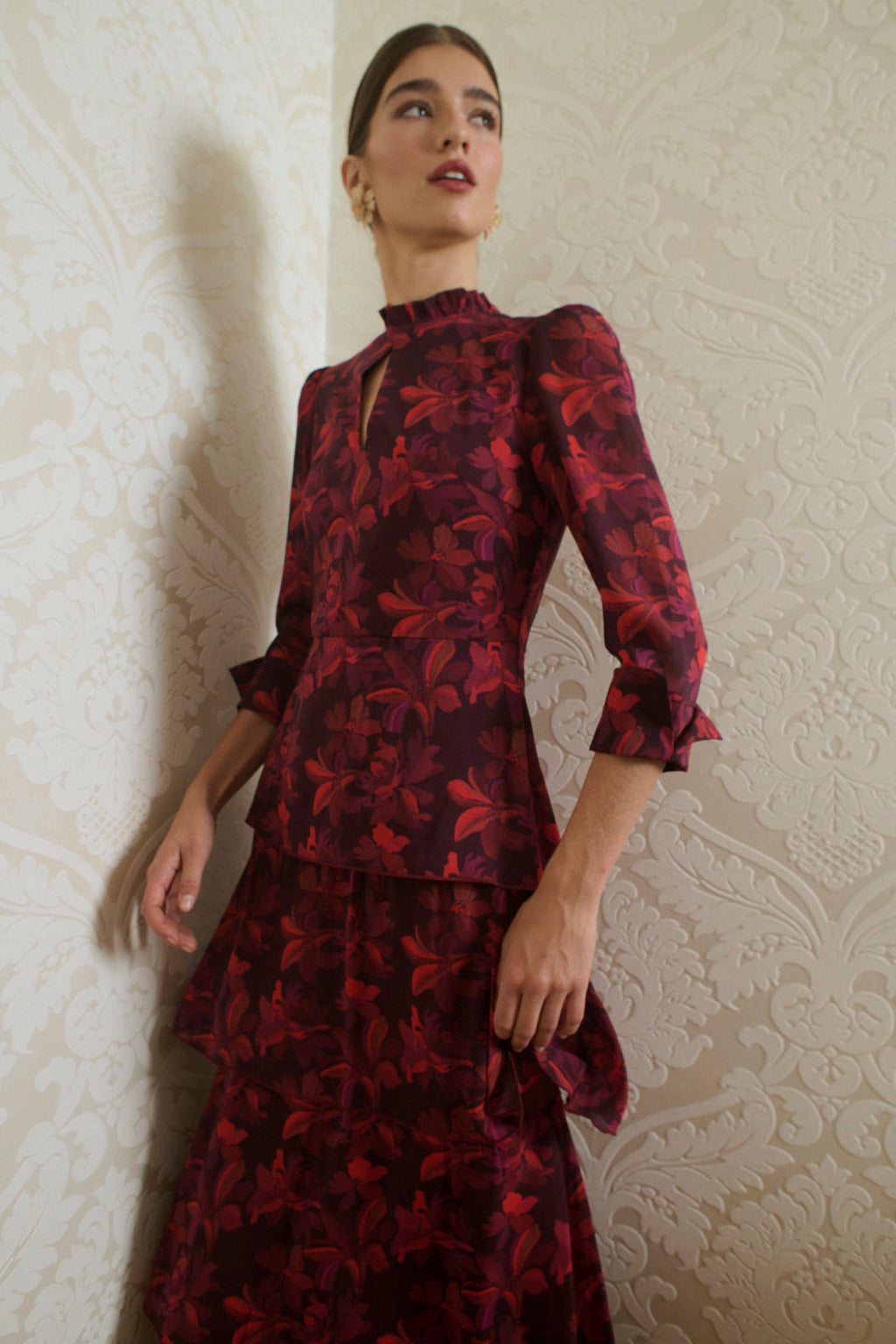 VESTIDO SAKURA FRAMBUESA