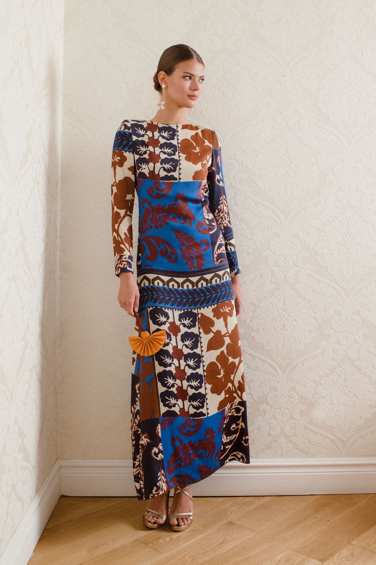 VESTIDO OSAKA TABACO